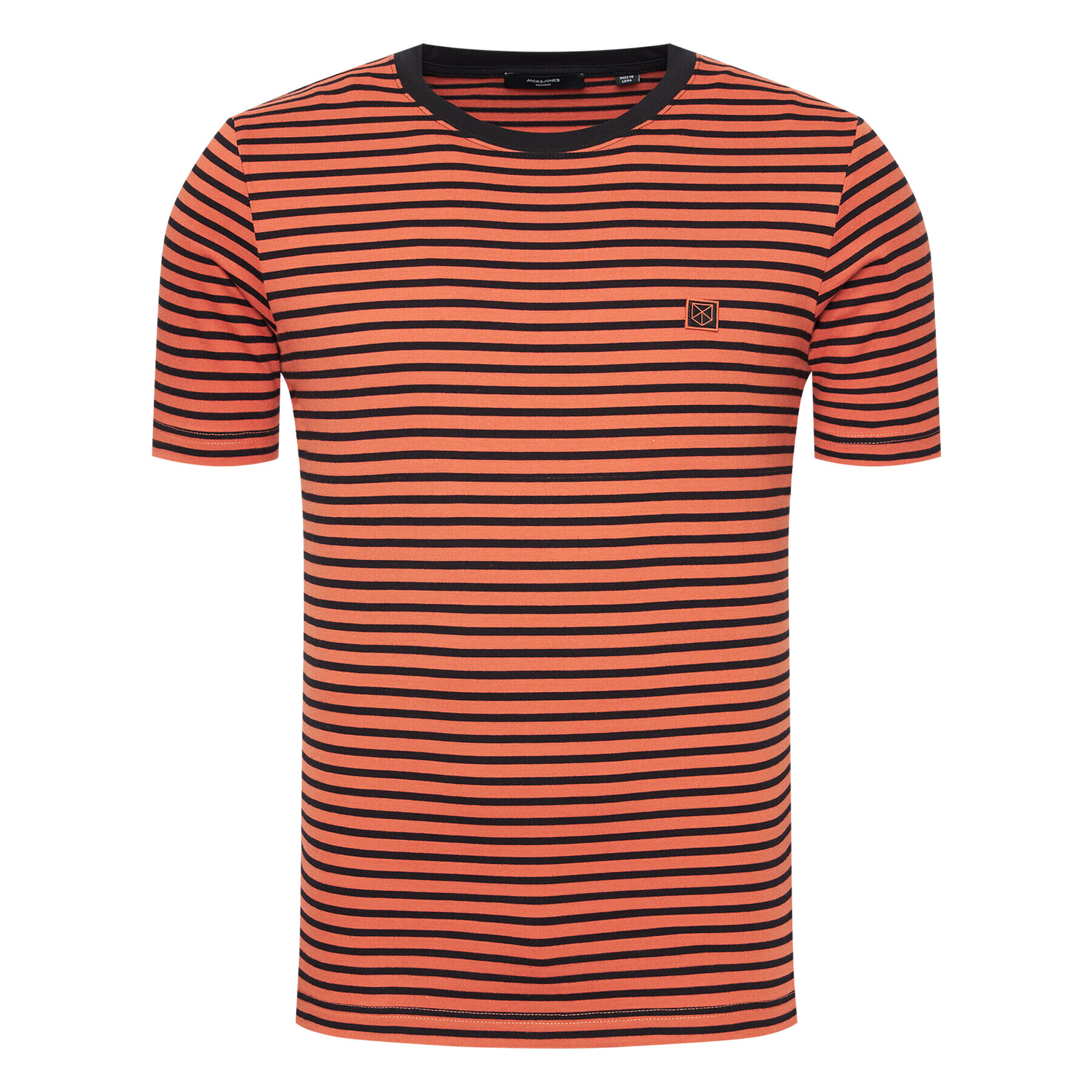 Jack&Jones T-Shirt Jprblastudio 12188043 Oranžová Regular Fit - Pepit.cz