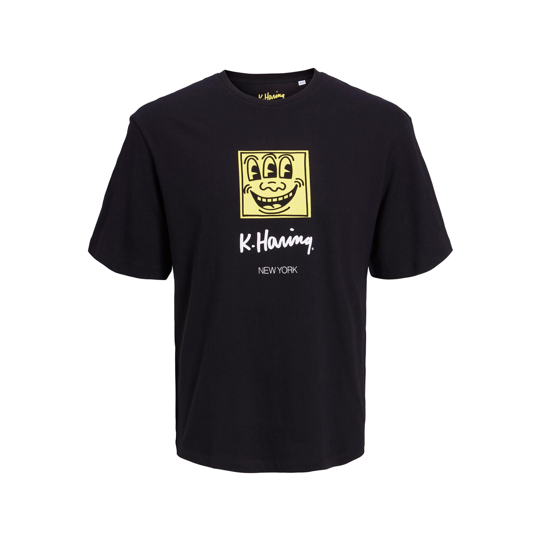 Jack&Jones T-Shirt Keith Haring 12230685 Černá Relaxed Fit - Pepit.cz