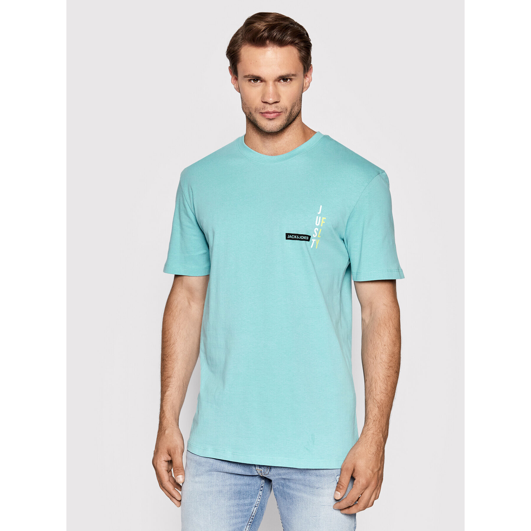 Jack&Jones T-Shirt Legends 12211043 Modrá Relaxed Fit - Pepit.cz