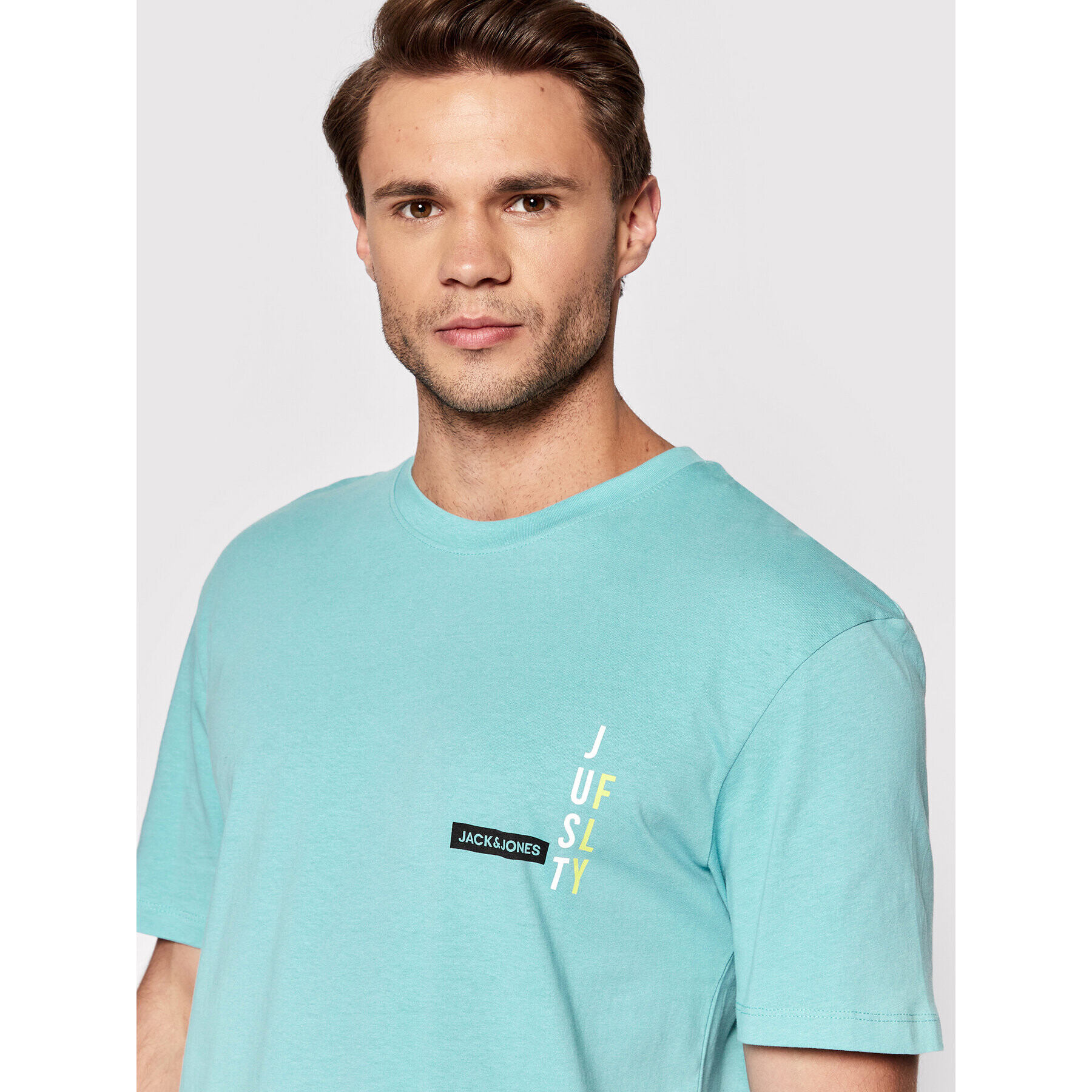 Jack&Jones T-Shirt Legends 12211043 Modrá Relaxed Fit - Pepit.cz