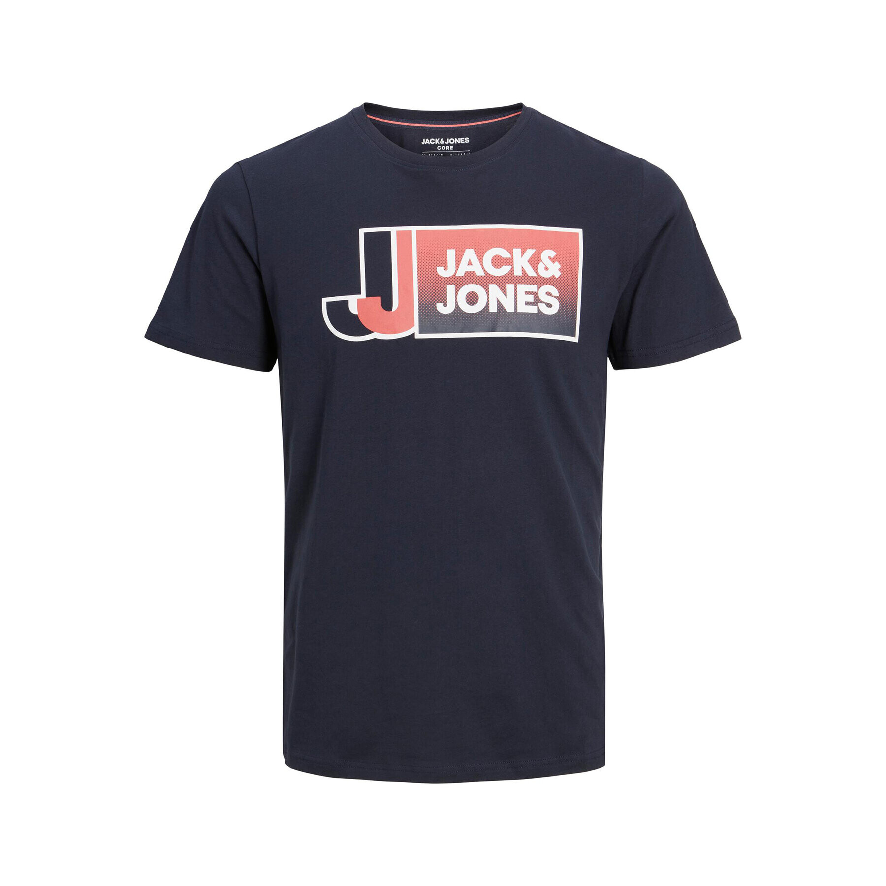 Jack&Jones T-Shirt Logan 12228078 Tmavomodrá Standard Fit - Pepit.cz