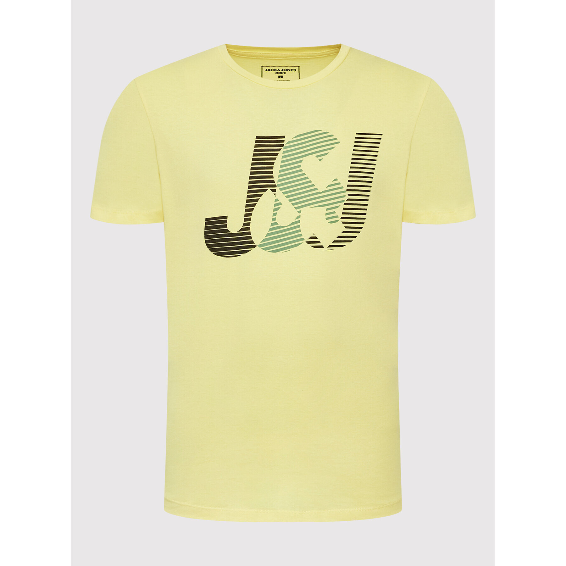 Jack&Jones T-Shirt Luke 12213754 Žlutá Regular Fit - Pepit.cz