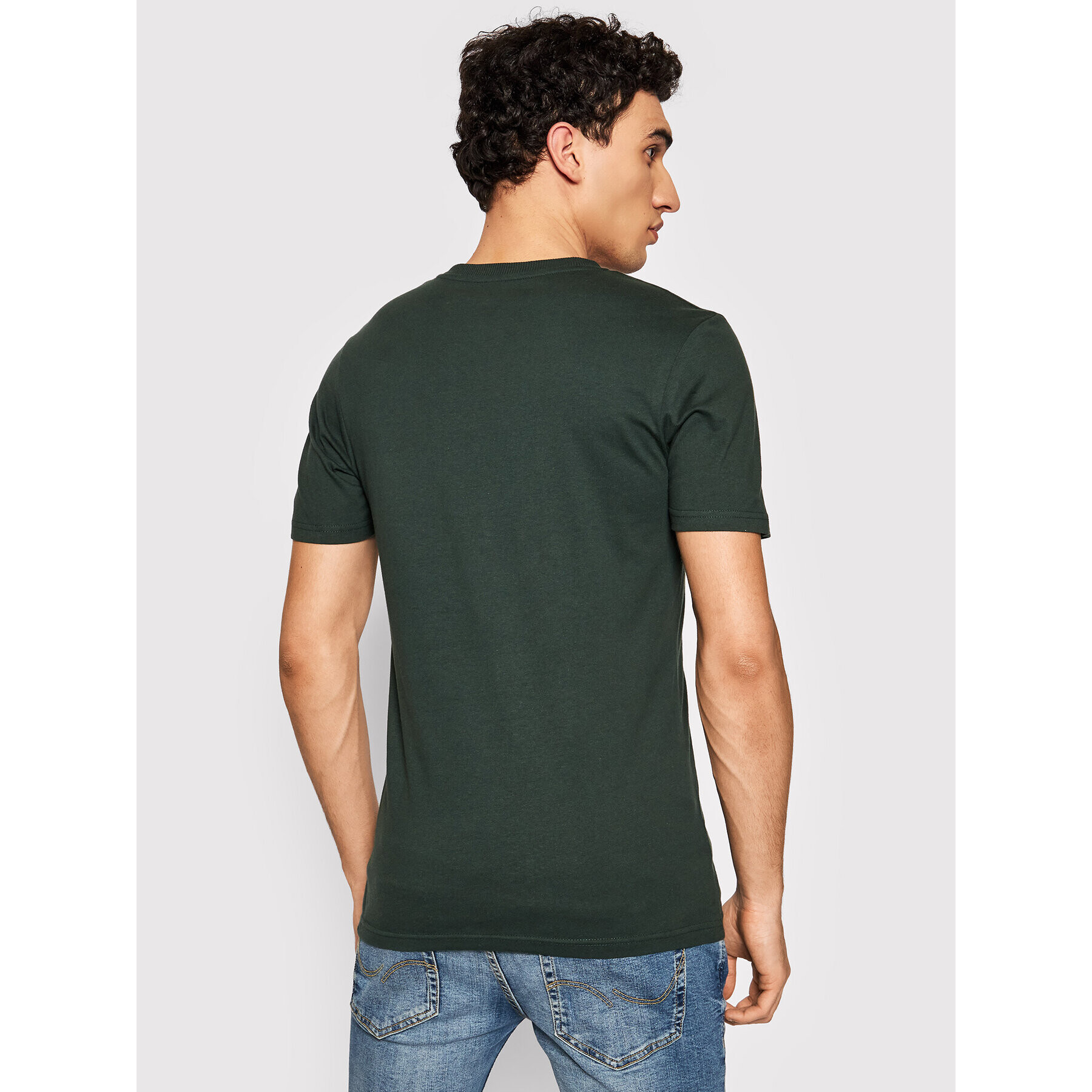 Jack&Jones T-Shirt Miguel 12179742 Zelená Slim Fit - Pepit.cz