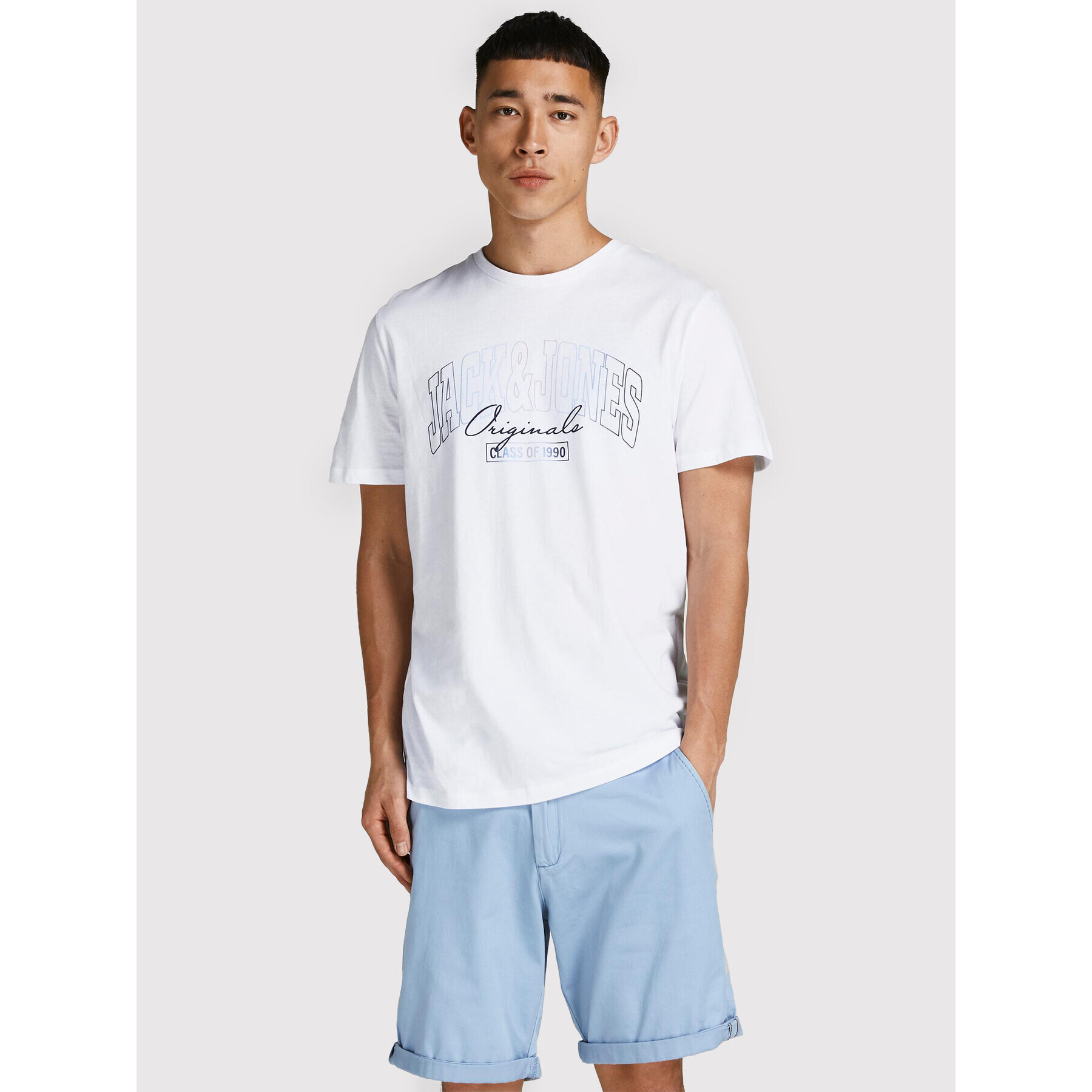 Jack&Jones T-Shirt Penny 12207694 Bílá Regular Fit - Pepit.cz