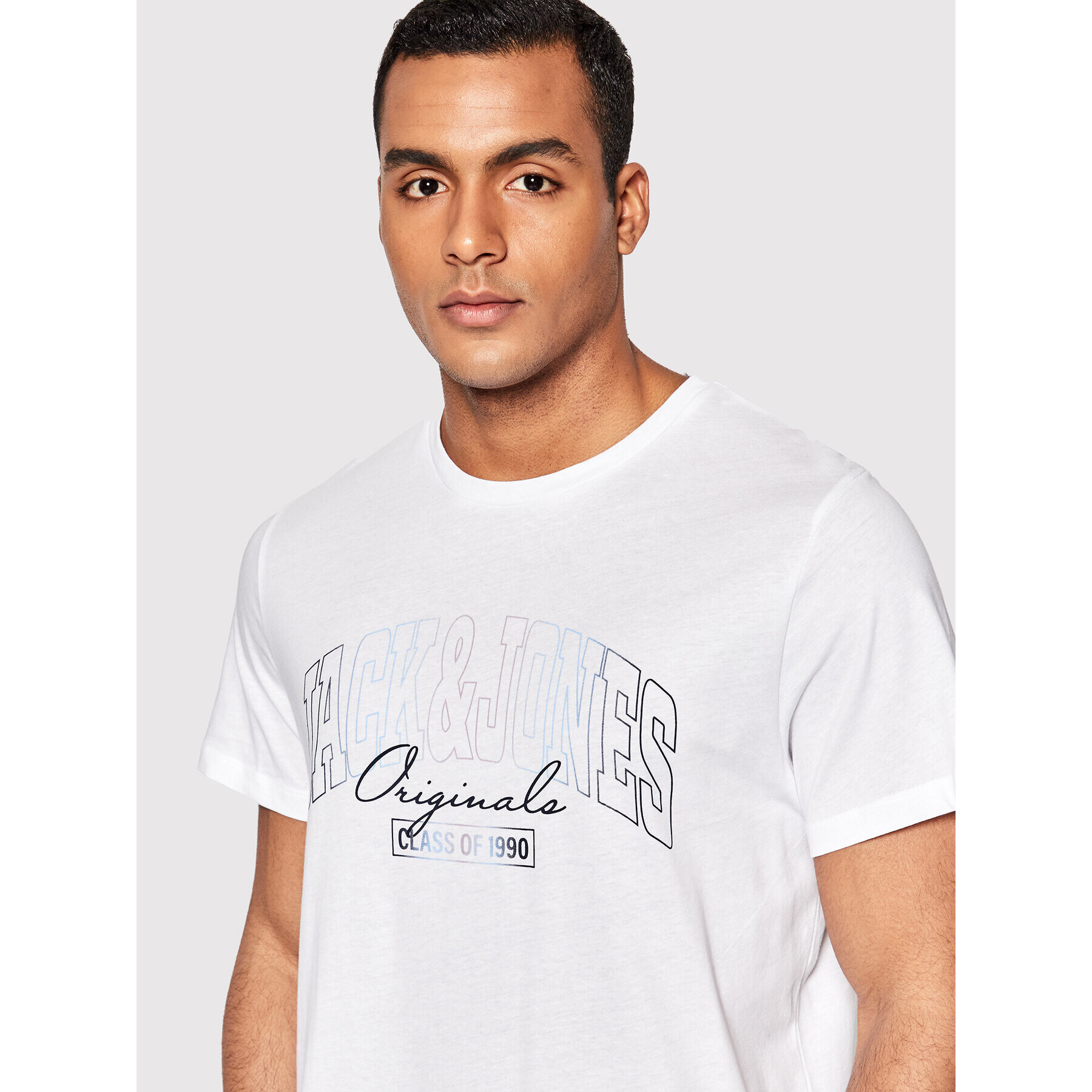 Jack&Jones T-Shirt Penny 12207694 Bílá Regular Fit - Pepit.cz