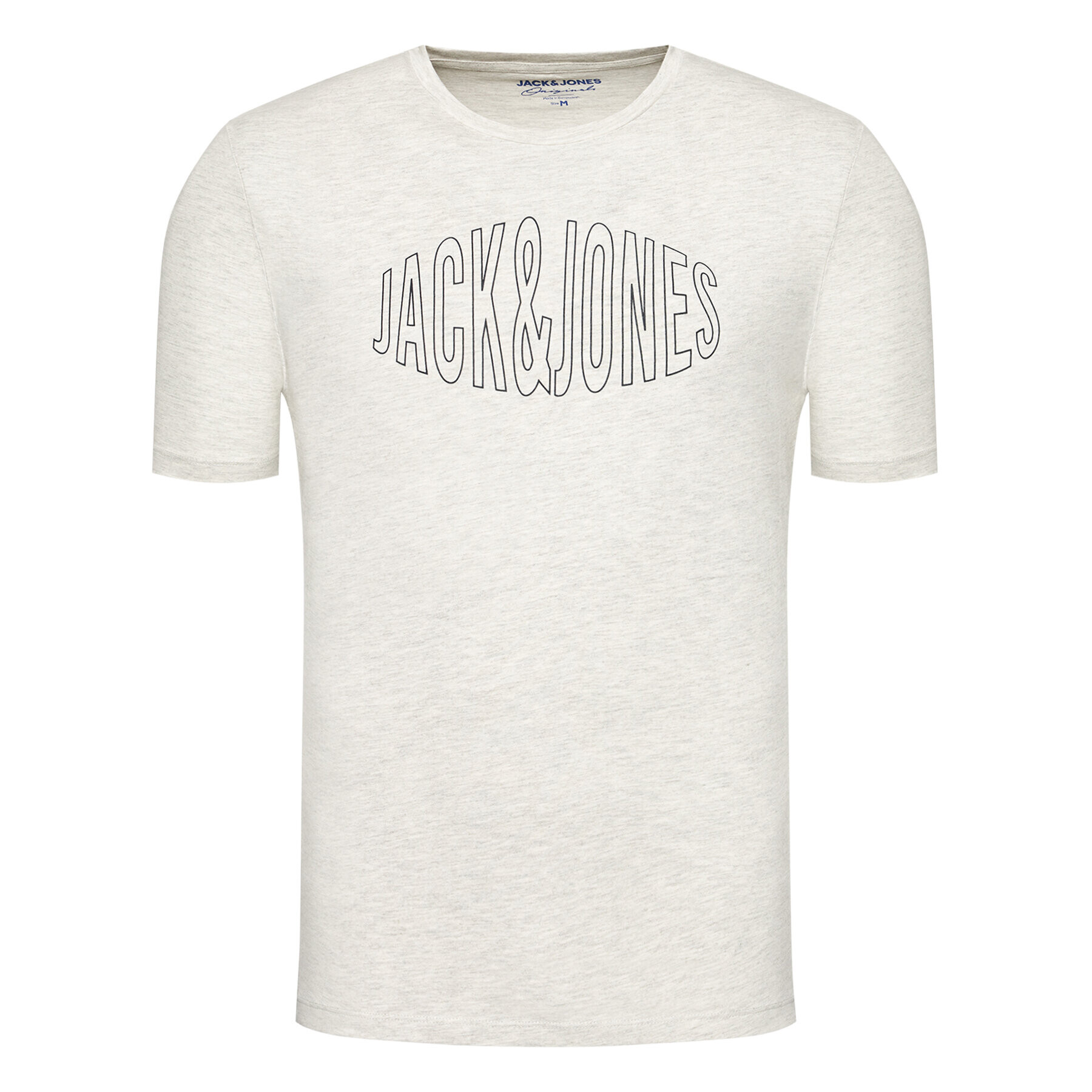 Jack&Jones T-Shirt Preston Big 12192589 Šedá Relaxed Fit - Pepit.cz