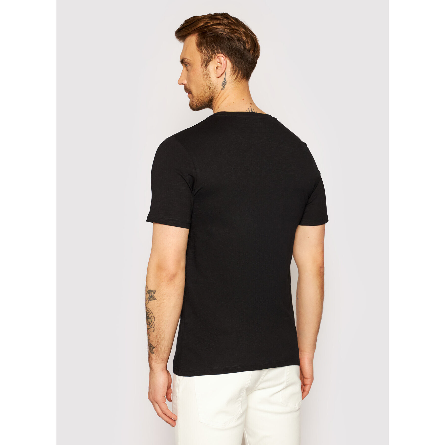 Jack&Jones T-Shirt Rain 12185073 Černá Slim Fit - Pepit.cz