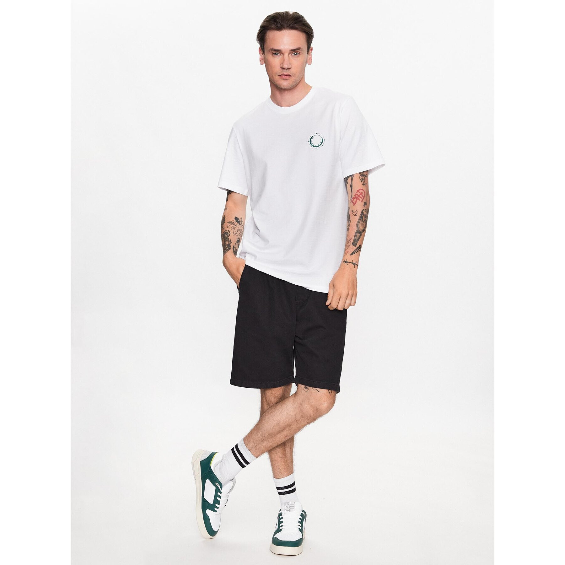 Jack&Jones T-Shirt Sea 12235301 Bílá Standard Fit - Pepit.cz