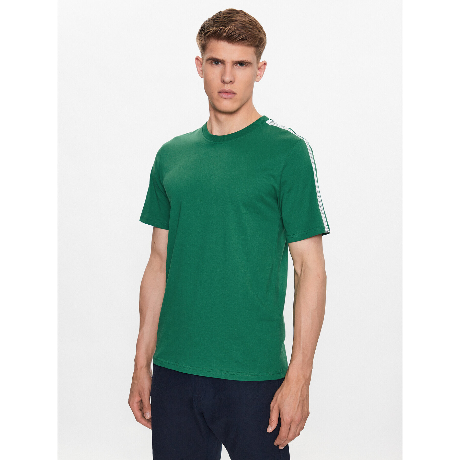 Jack&Jones T-Shirt Spirit 12235322 Zelená Standard Fit - Pepit.cz