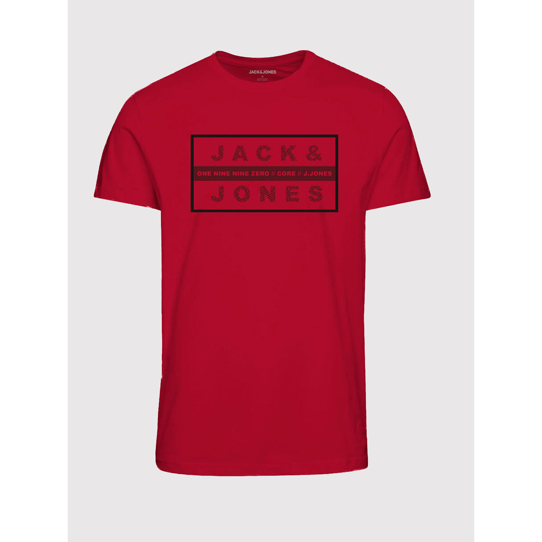 Jack&Jones T-Shirt Storm 12221191 Červená Regular Fit - Pepit.cz