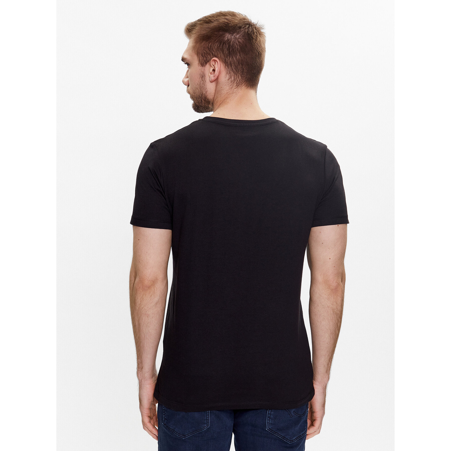 Jack&Jones T-Shirt Tropicana 12224165 Černá Regular Fit - Pepit.cz