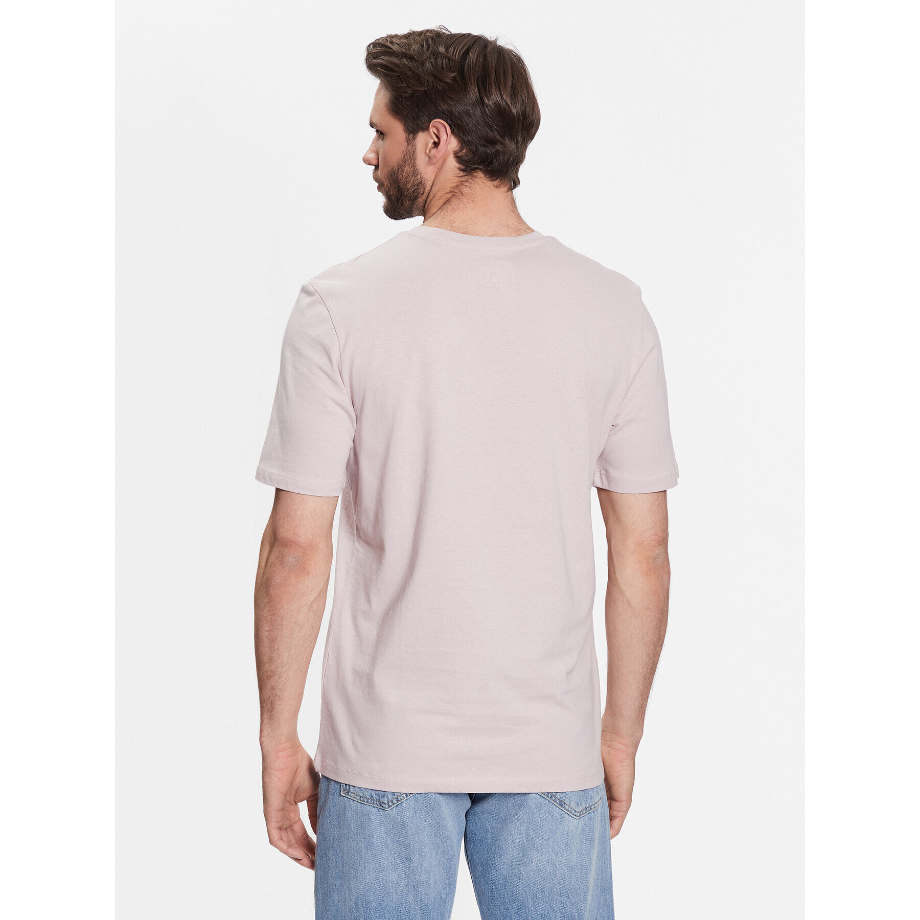 Jack&Jones T-Shirt Vibes 12233612 Růžová Standard Fit - Pepit.cz