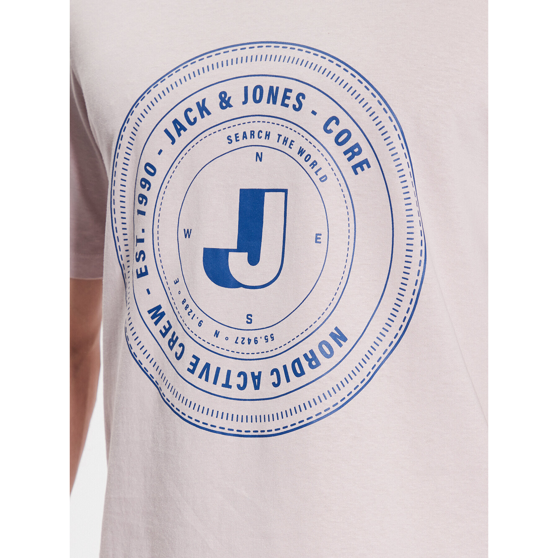 Jack&Jones T-Shirt Vibes 12233612 Růžová Standard Fit - Pepit.cz