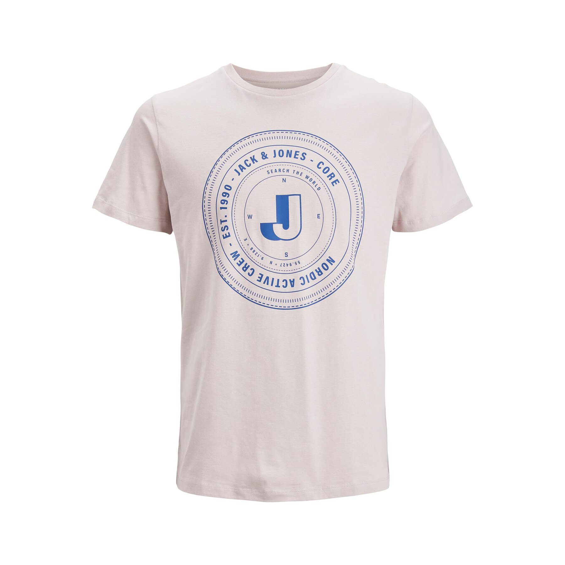 Jack&Jones T-Shirt Vibes 12233612 Růžová Standard Fit - Pepit.cz