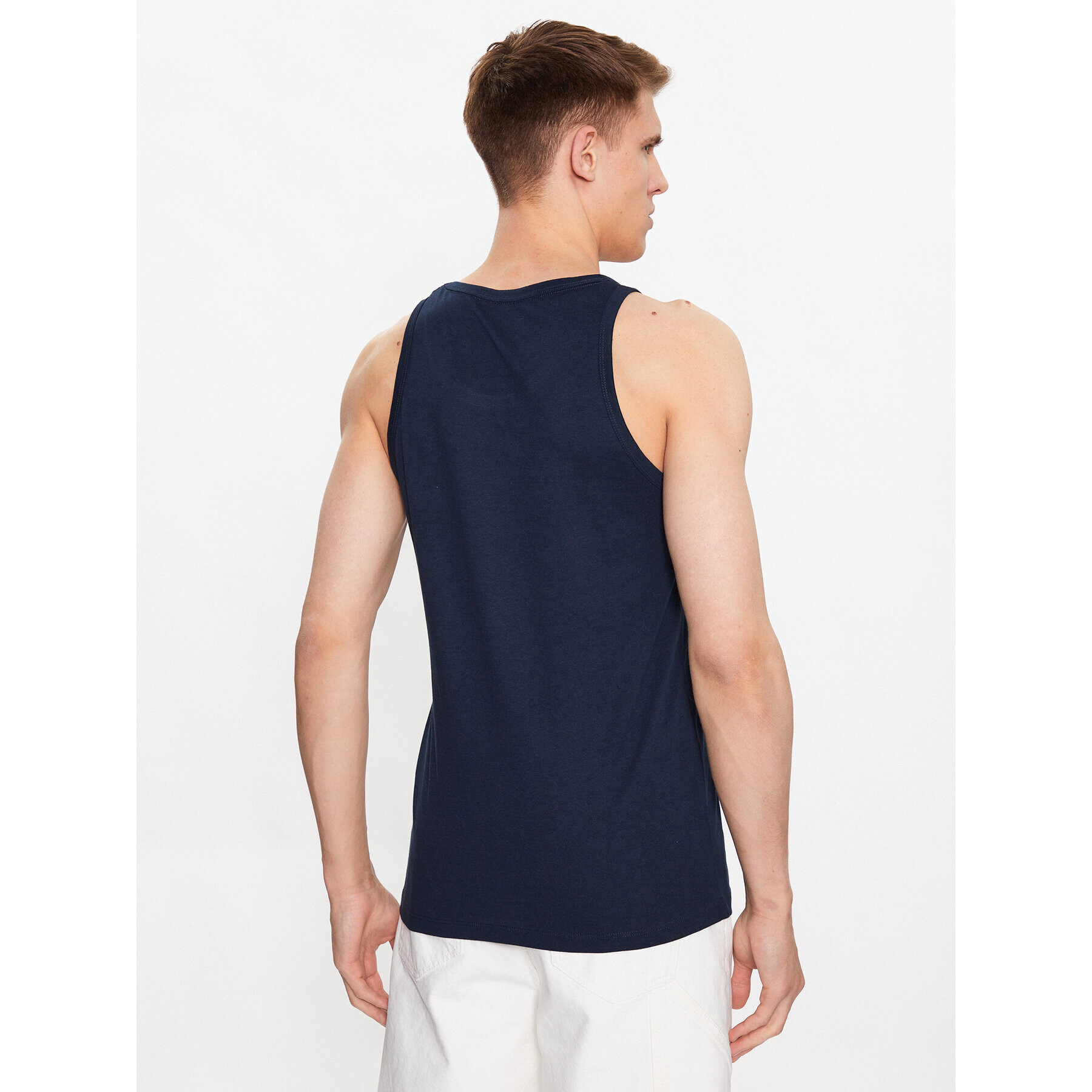 Jack&Jones Tank top 12222337 Tmavomodrá Regular Fit - Pepit.cz