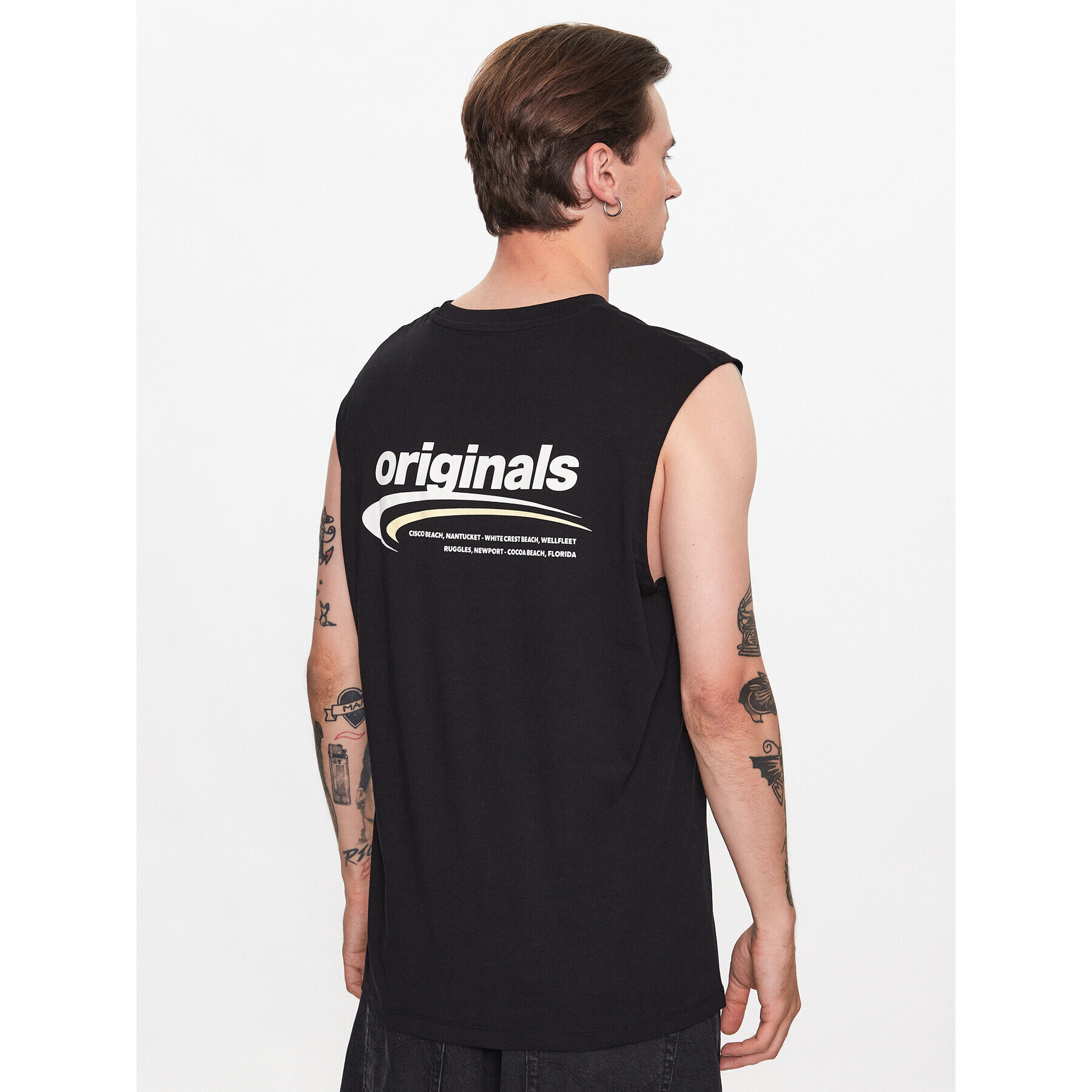 Jack&Jones Tank top Brink 12234813 Černá Loose Fit - Pepit.cz