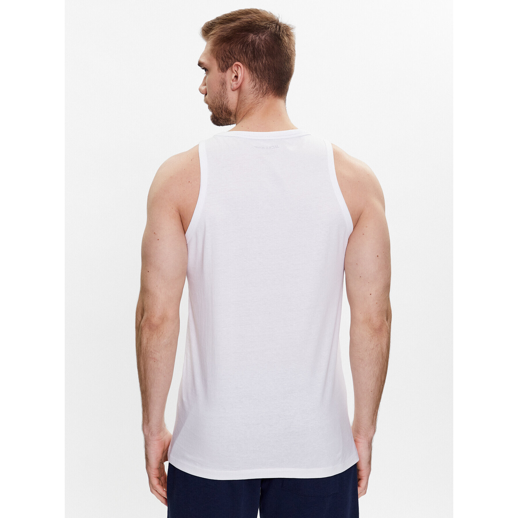 Jack&Jones Tank top Andy 12222337 Bílá Regular Fit - Pepit.cz