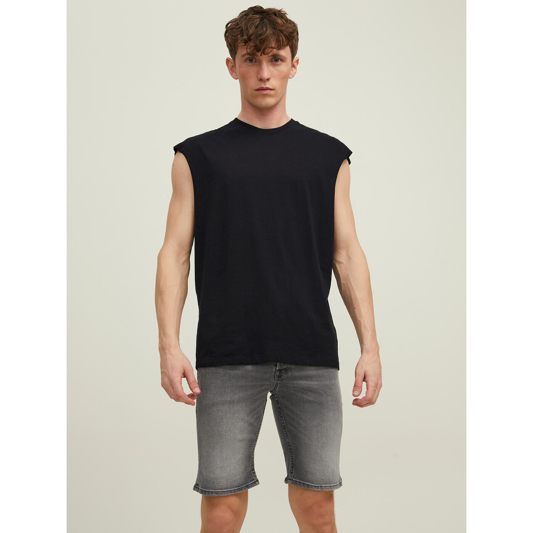 Jack&Jones Tank top Brink 12210055 Černá Loose Fit - Pepit.cz