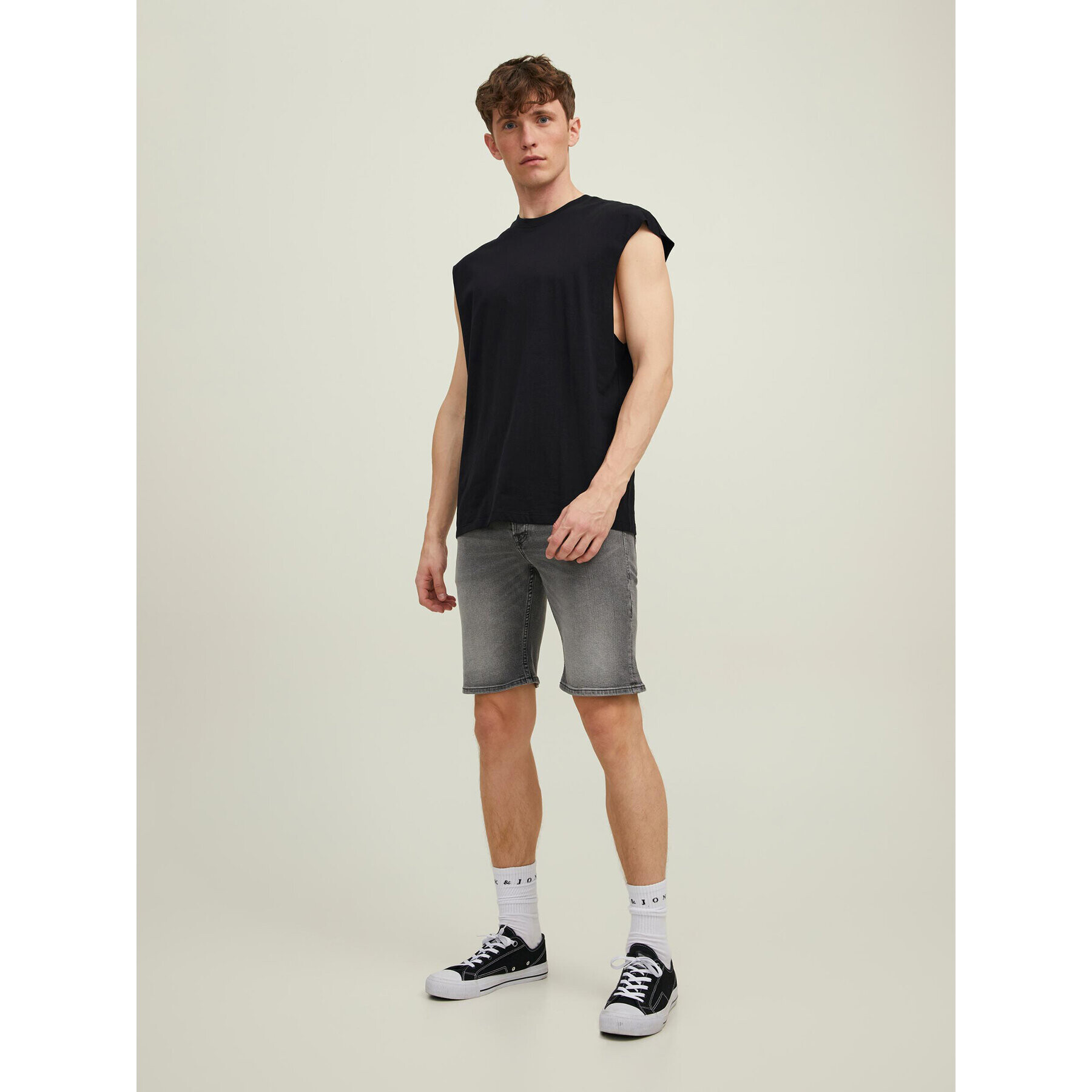 Jack&Jones Tank top Brink 12210055 Černá Loose Fit - Pepit.cz