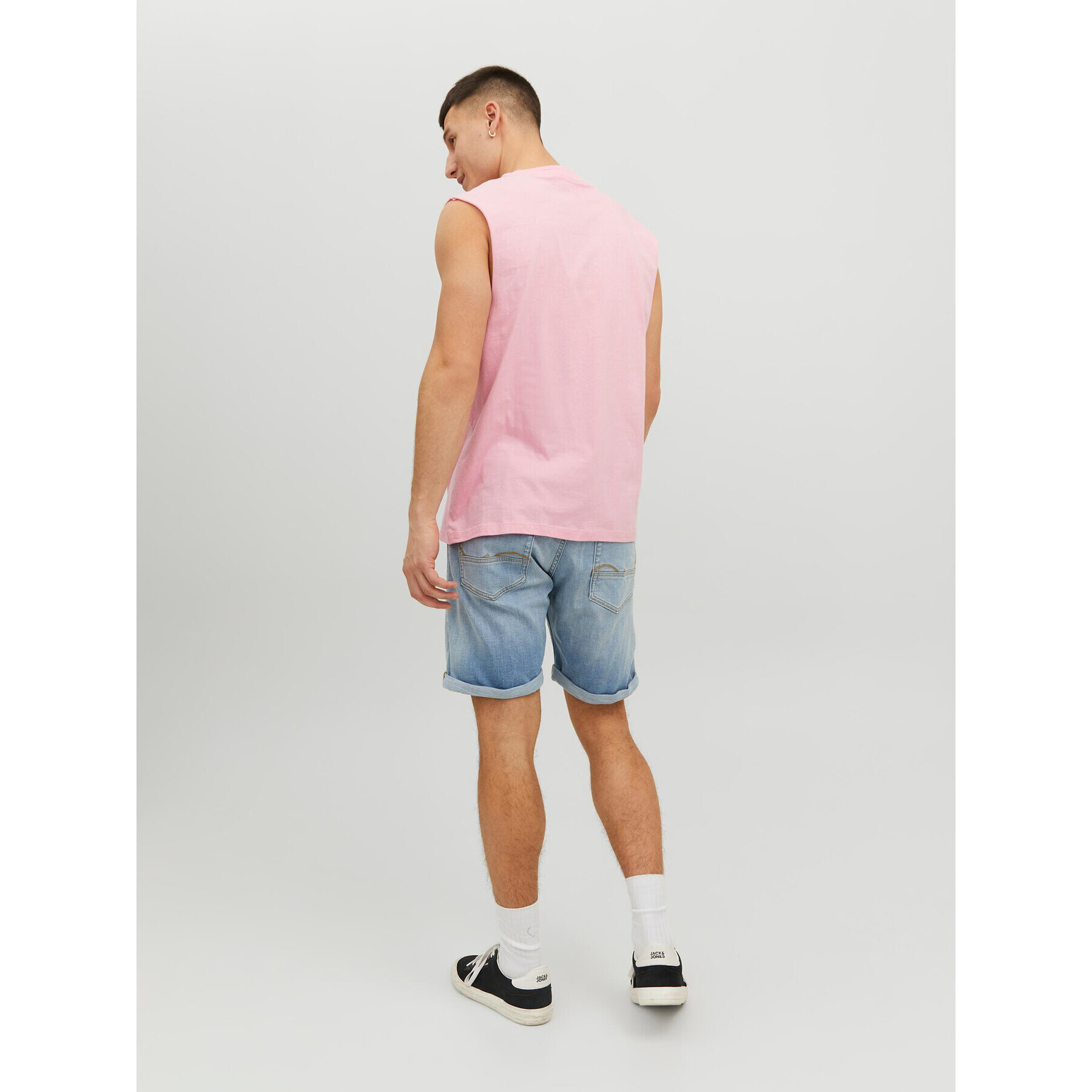 Jack&Jones Tank top Copenhagen 12210016 Růžová Oversize - Pepit.cz