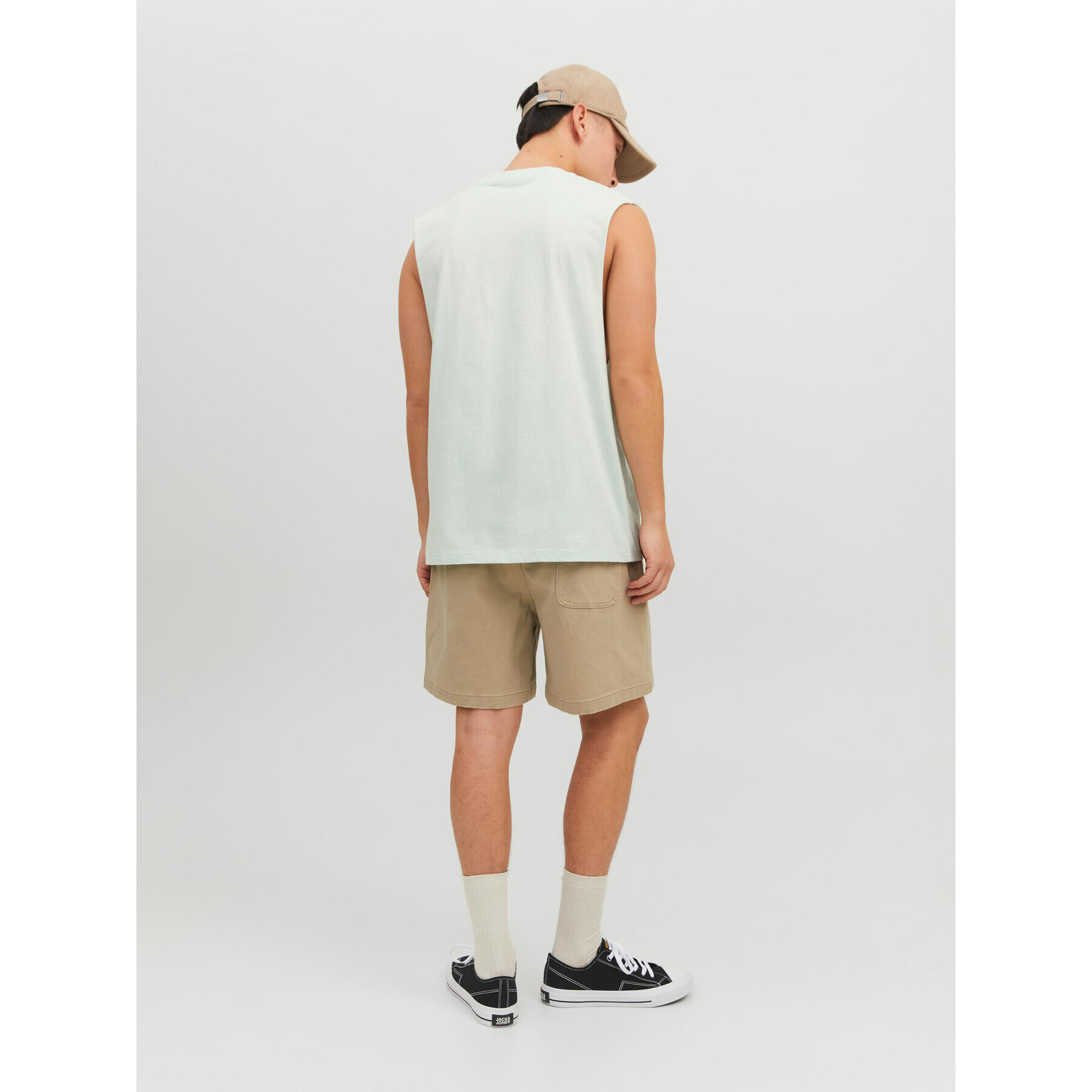 Jack&Jones Tank top Copenhagen 12210016 Zelená Oversize - Pepit.cz