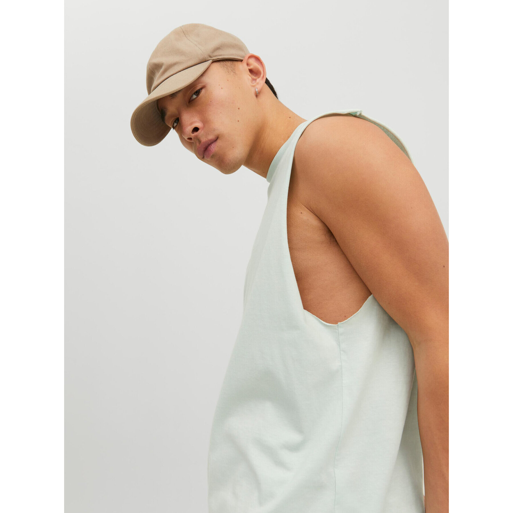 Jack&Jones Tank top Copenhagen 12210016 Zelená Oversize - Pepit.cz