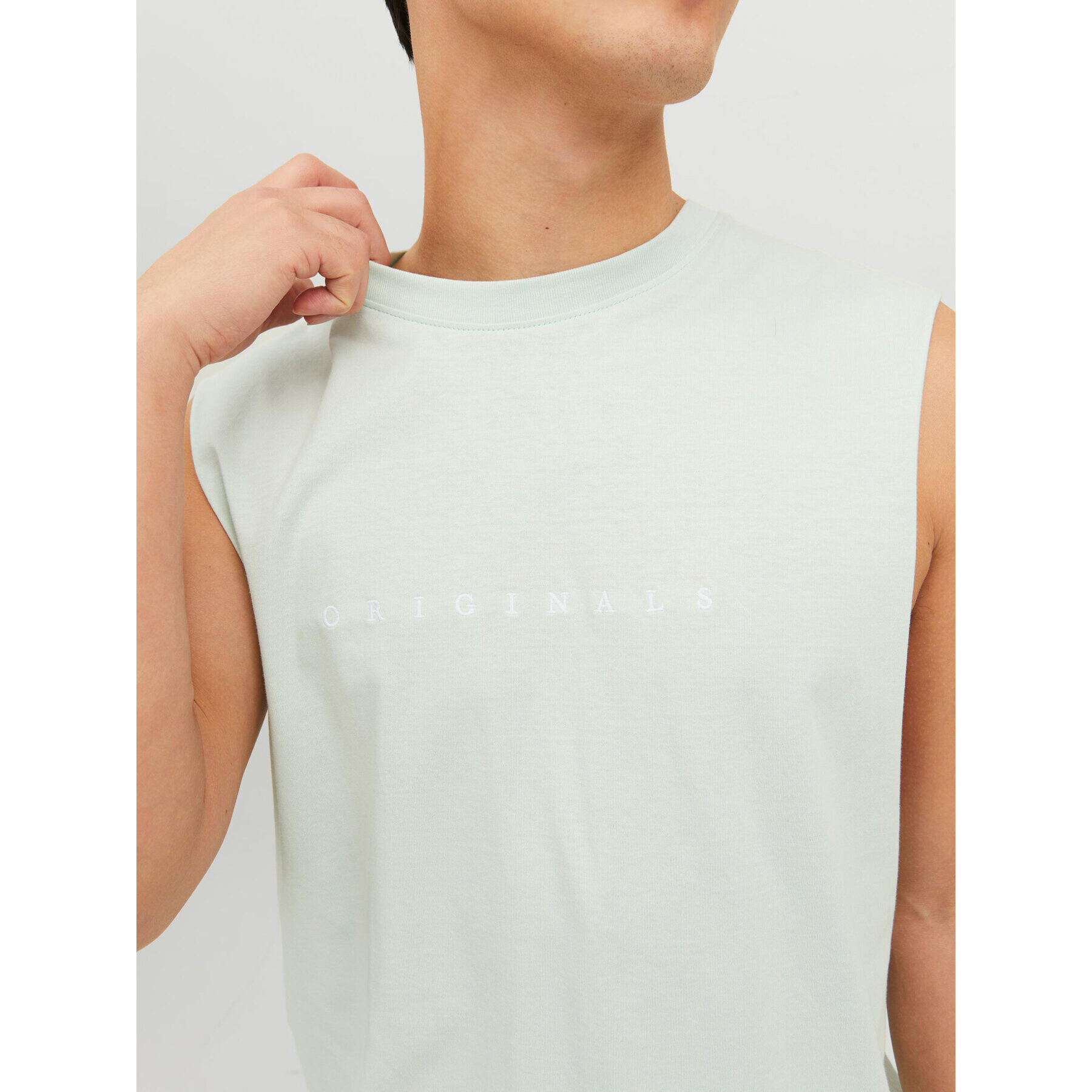 Jack&Jones Tank top Copenhagen 12210016 Zelená Oversize - Pepit.cz