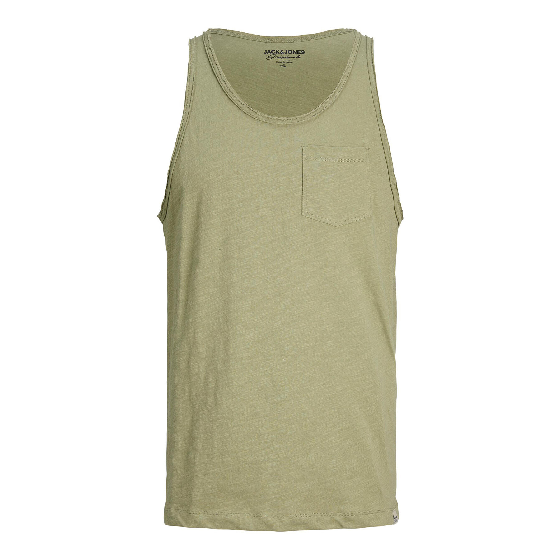 Jack&Jones Tank top Crayon 12232071 Zelená Regular Fit - Pepit.cz