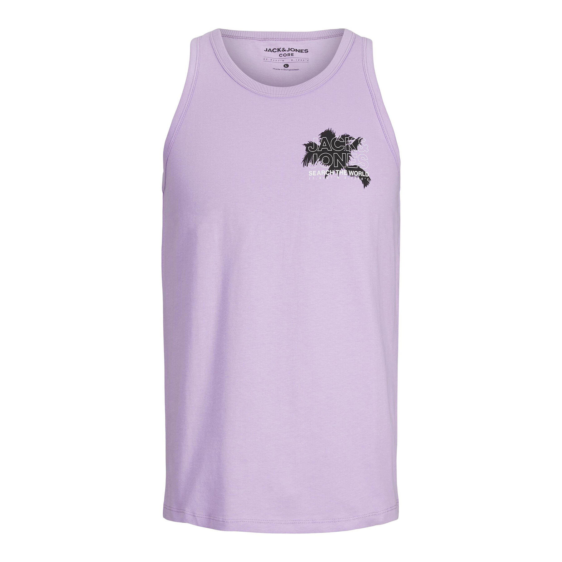 Jack&Jones Tank top Marina 12233601 Fialová Standard Fit - Pepit.cz