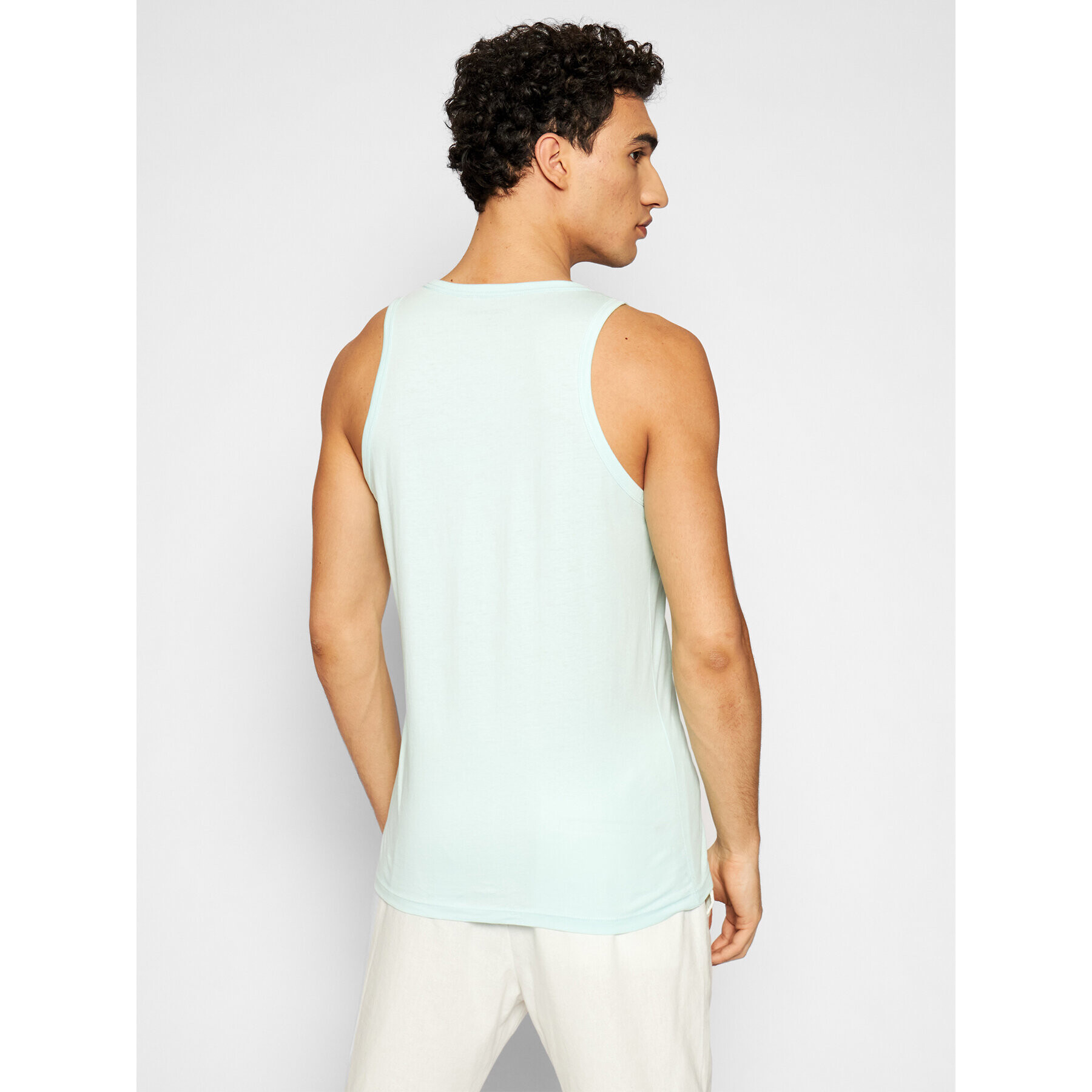 Jack&Jones Tank top Moon 12182341 Zelená Regular Fit - Pepit.cz