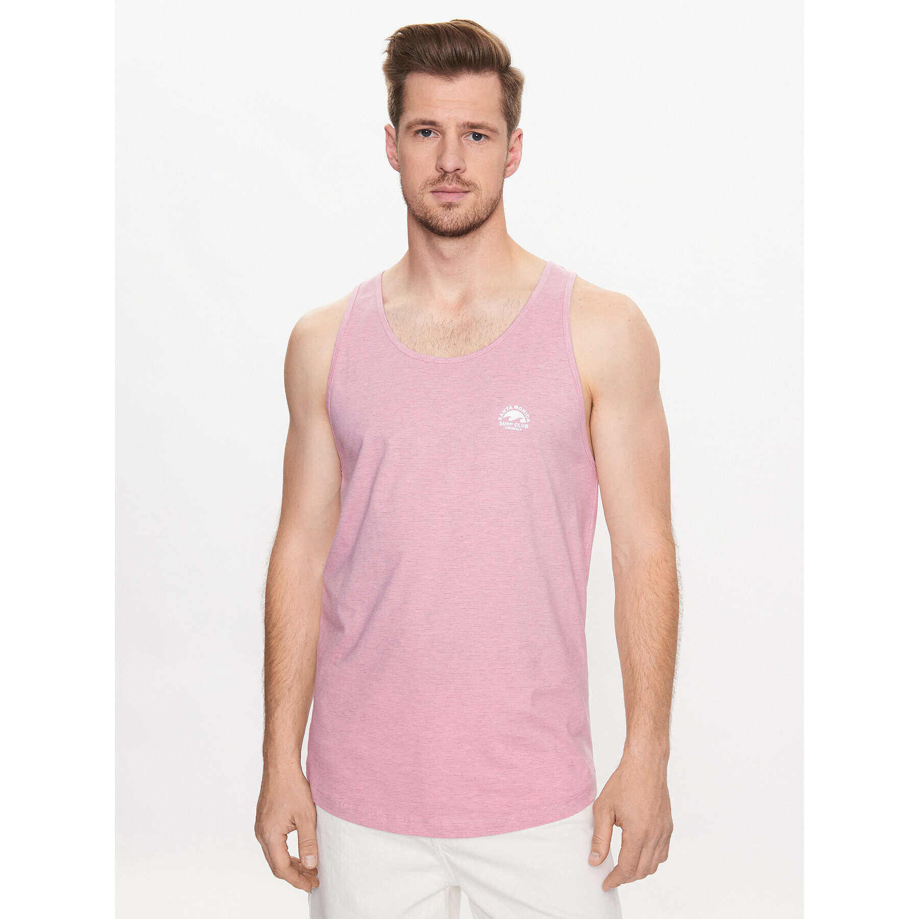 Jack&Jones Tank top Tulum 12234252 Růžová Standard Fit - Pepit.cz