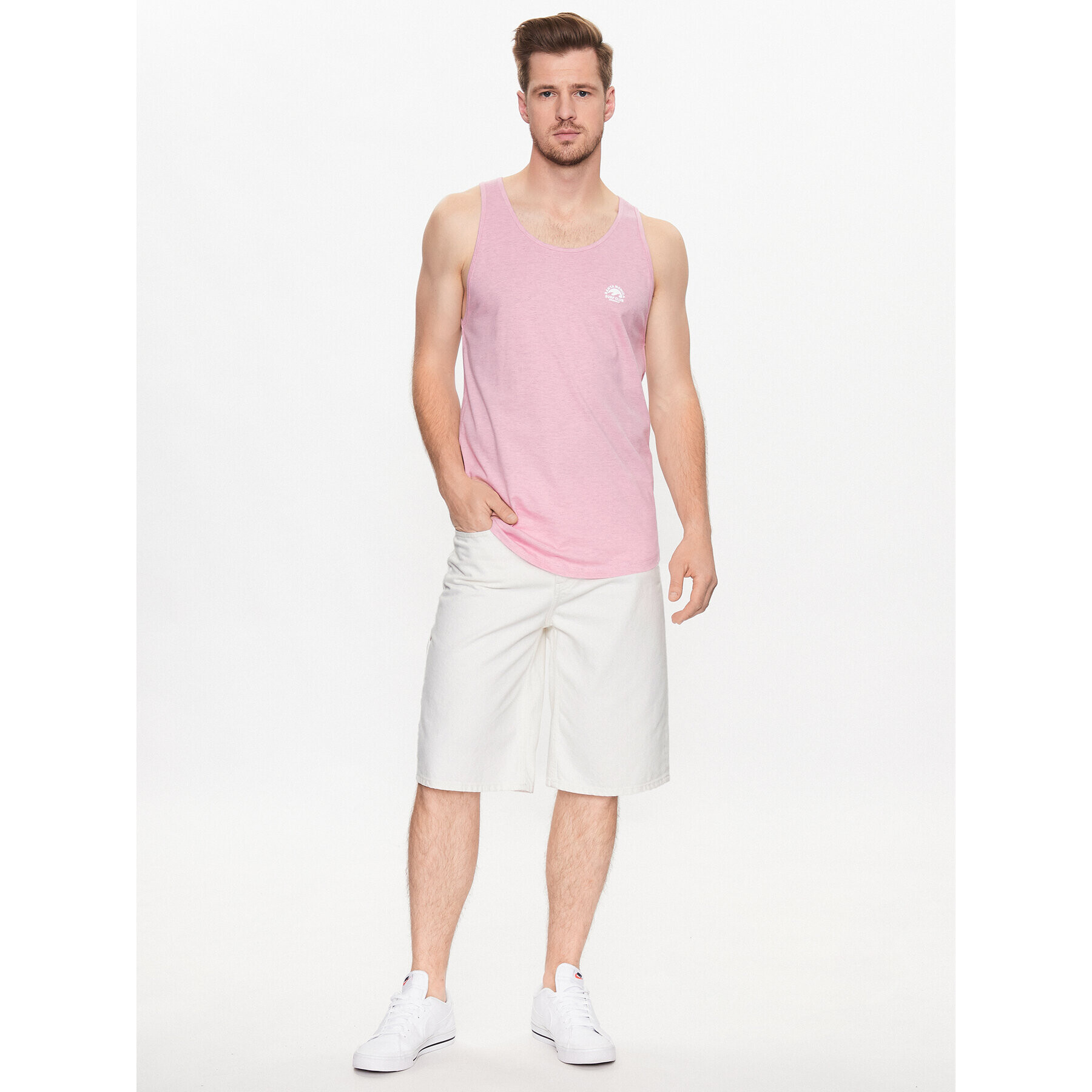 Jack&Jones Tank top Tulum 12234252 Růžová Standard Fit - Pepit.cz