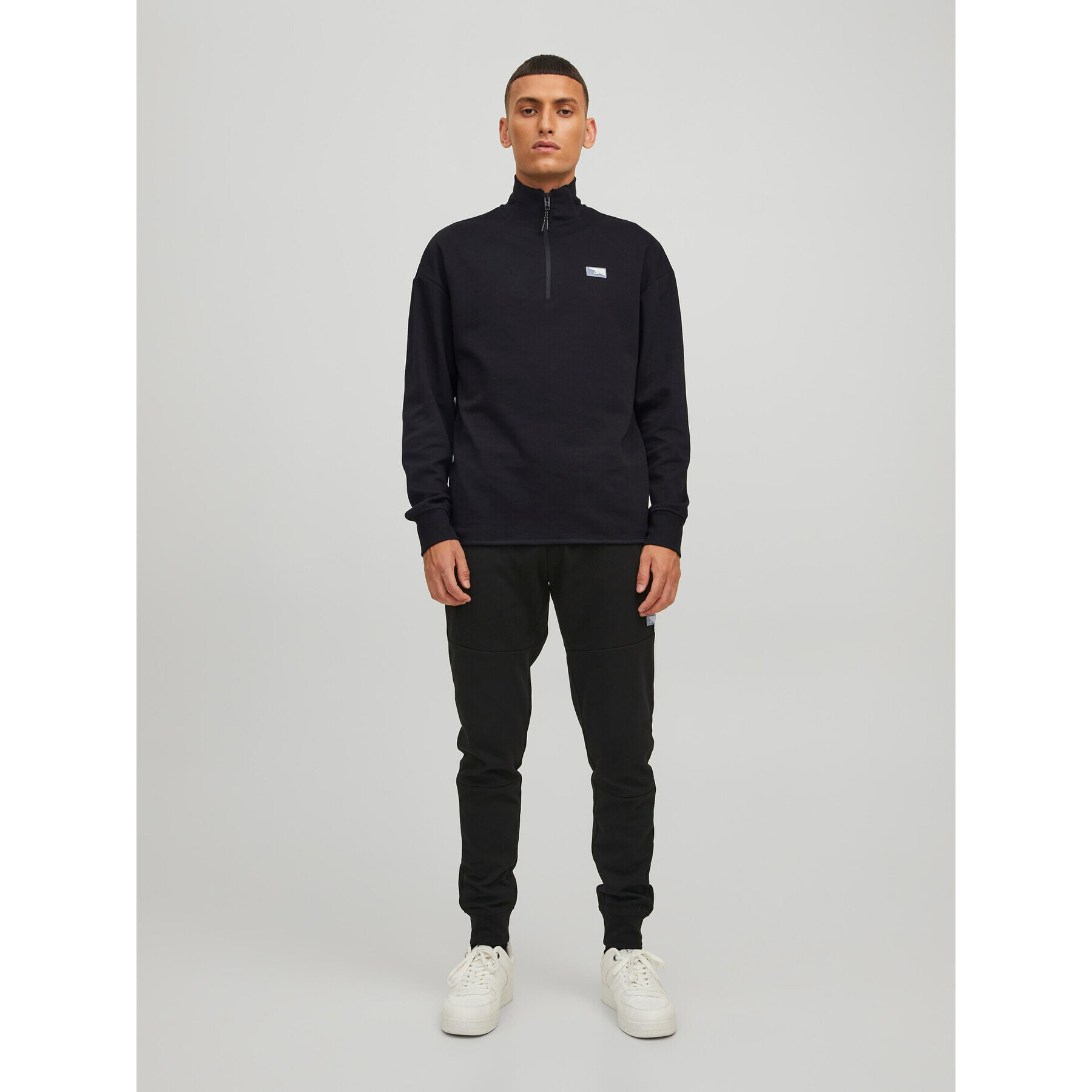 Jack&Jones Tepláková souprava Air 12226054 Černá Regular Fit - Pepit.cz