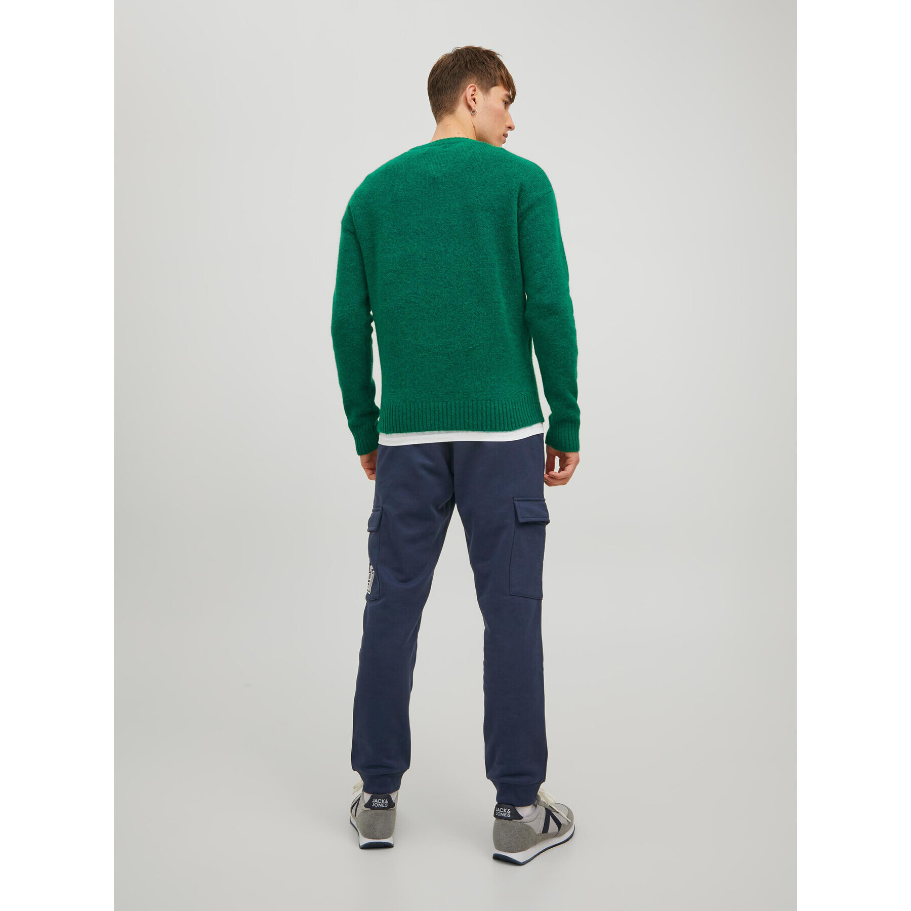 Jack&Jones Teplákové kalhoty Gordon 12212524 Tmavomodrá Regular Fit - Pepit.cz