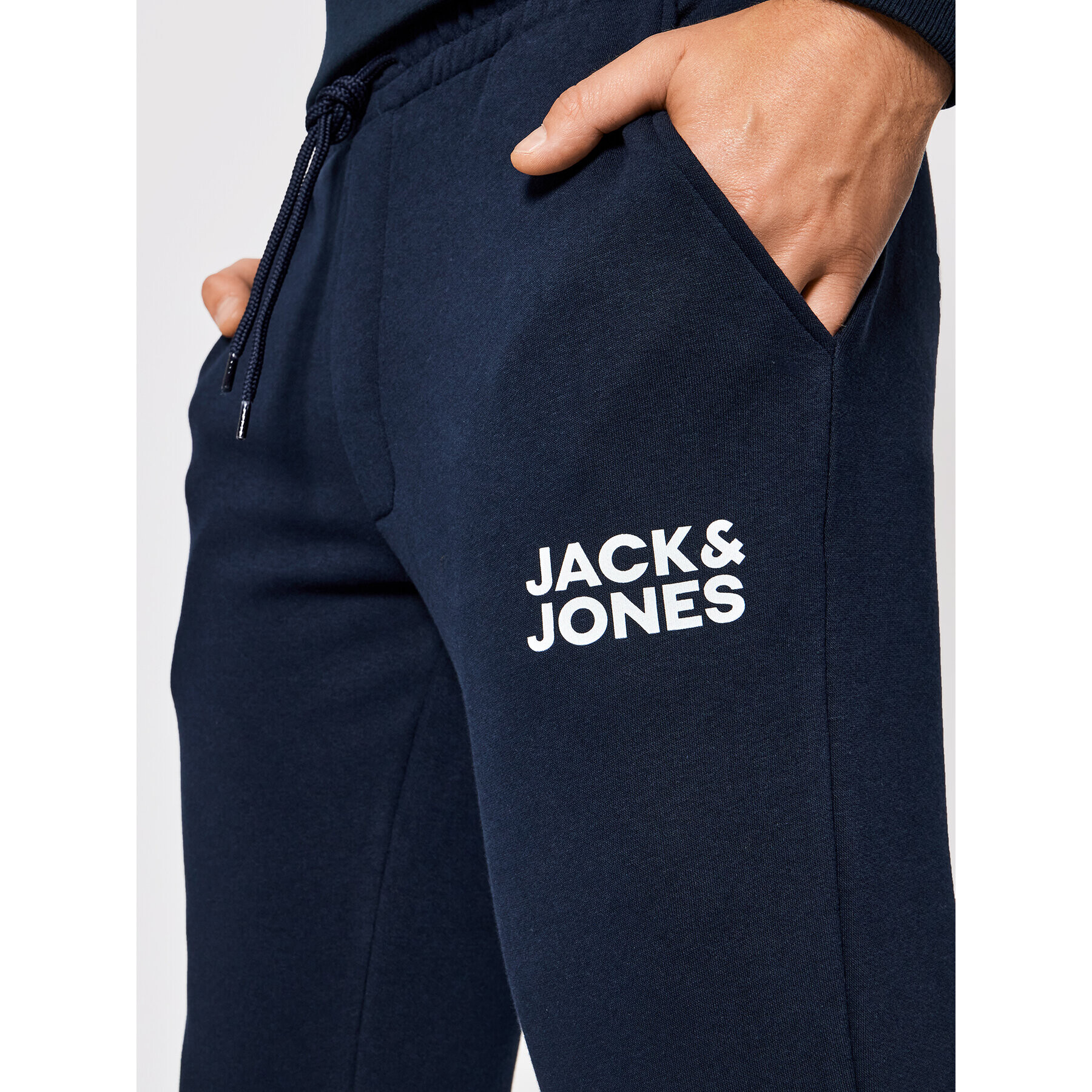 Jack&Jones Teplákové kalhoty Gordon Newsoft 12178421 Tmavomodrá Regular Fit - Pepit.cz