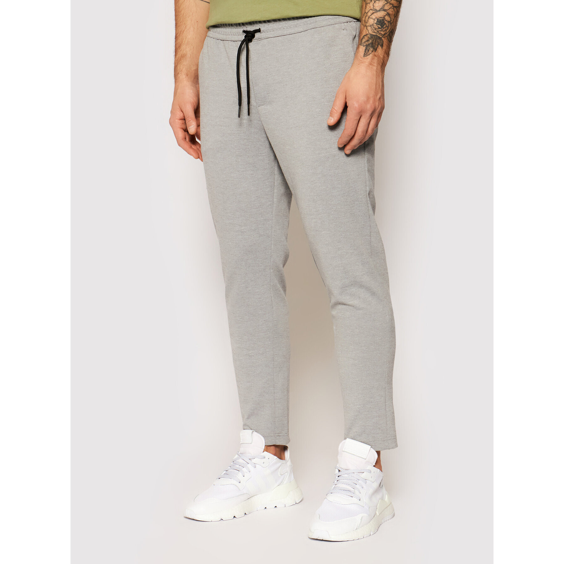 Jack&Jones Teplákové kalhoty Will 12189819 Šedá Regular Fit - Pepit.cz