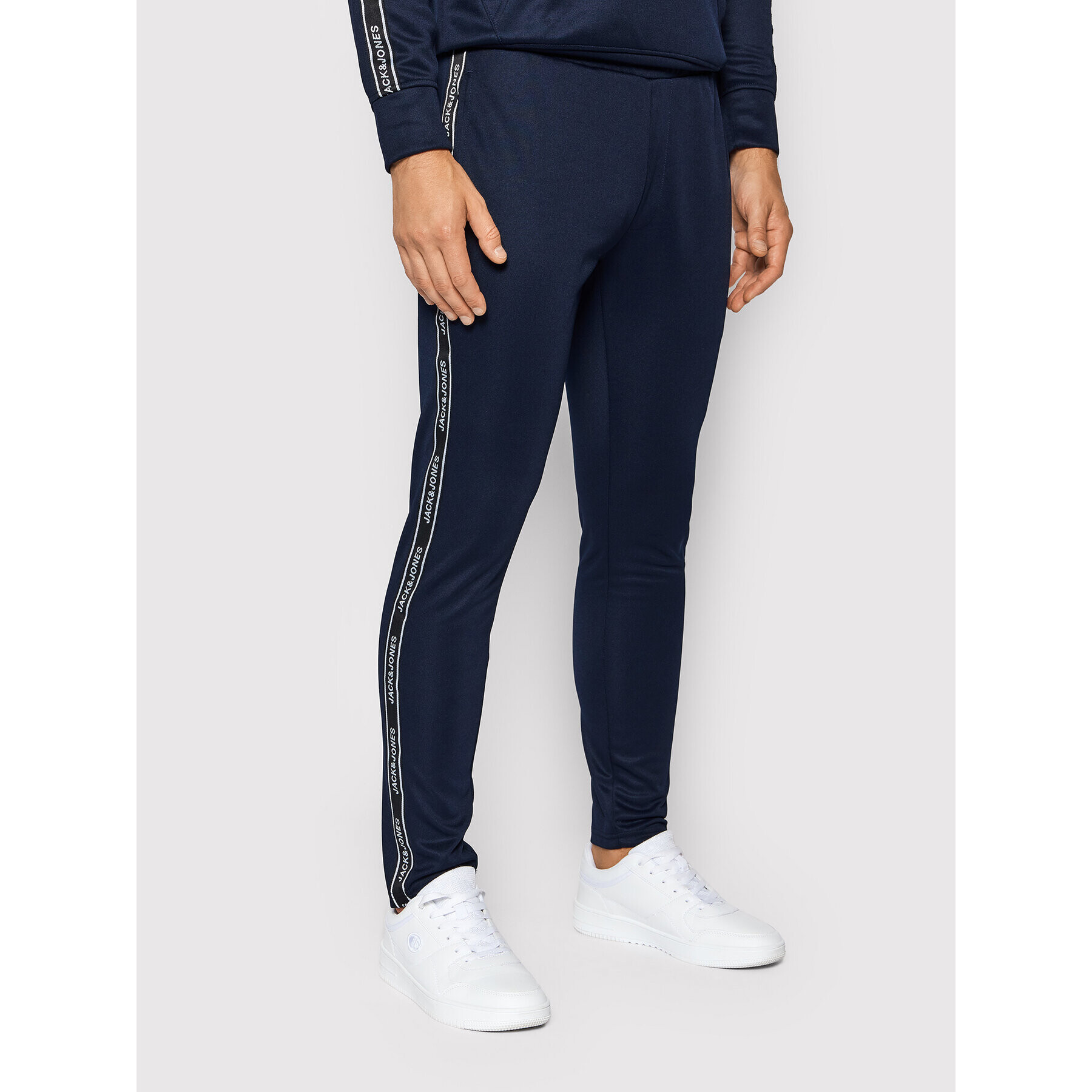 Jack&Jones Teplákové kalhoty Will 12193274 Tmavomodrá Slim Fit - Pepit.cz