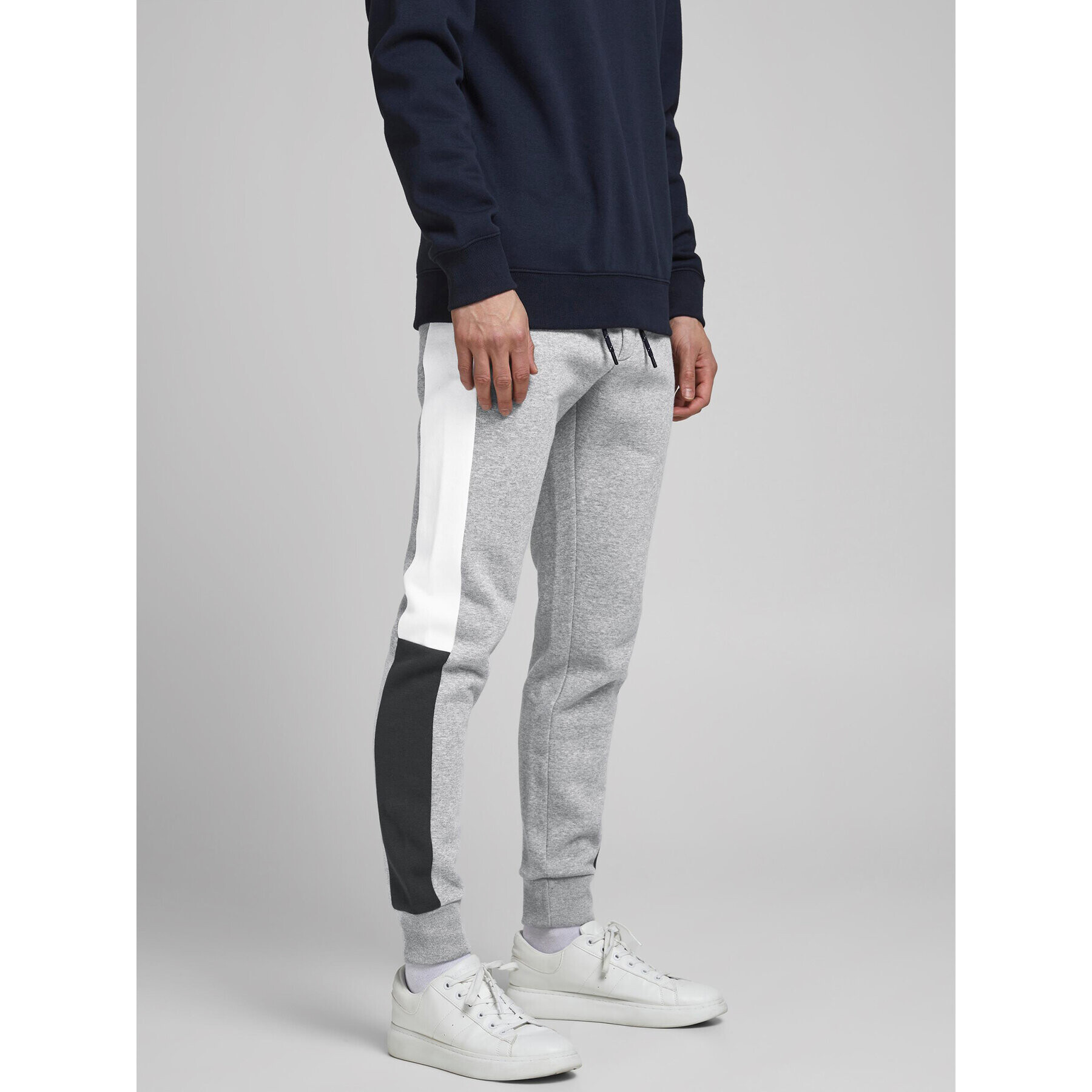 Jack&Jones Teplákové kalhoty Will 12197199 Šedá Regular Fit - Pepit.cz