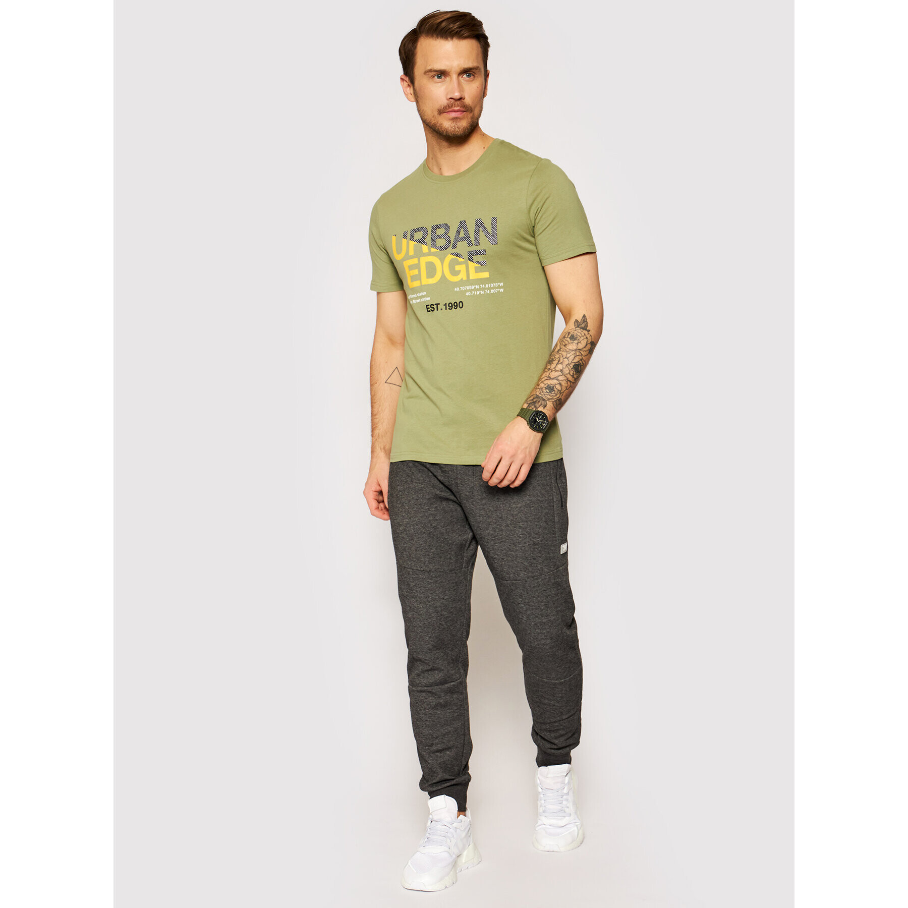 Jack&Jones Teplákové kalhoty Will Air Sweat Noos 12184970 Šedá Regular Fit - Pepit.cz