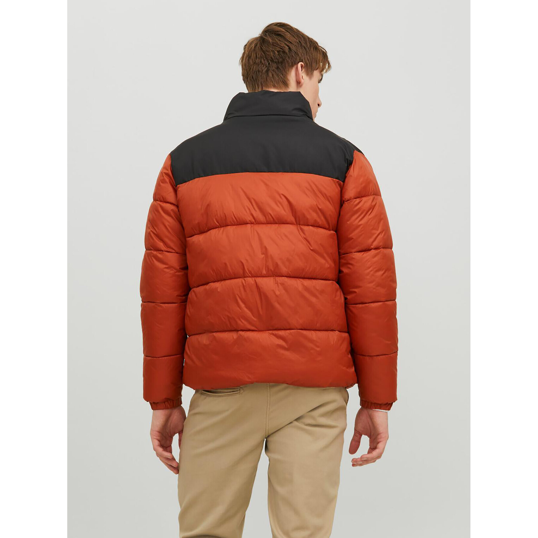 Jack&Jones Vatovaná bunda 12235860 Oranžová Regular Fit - Pepit.cz