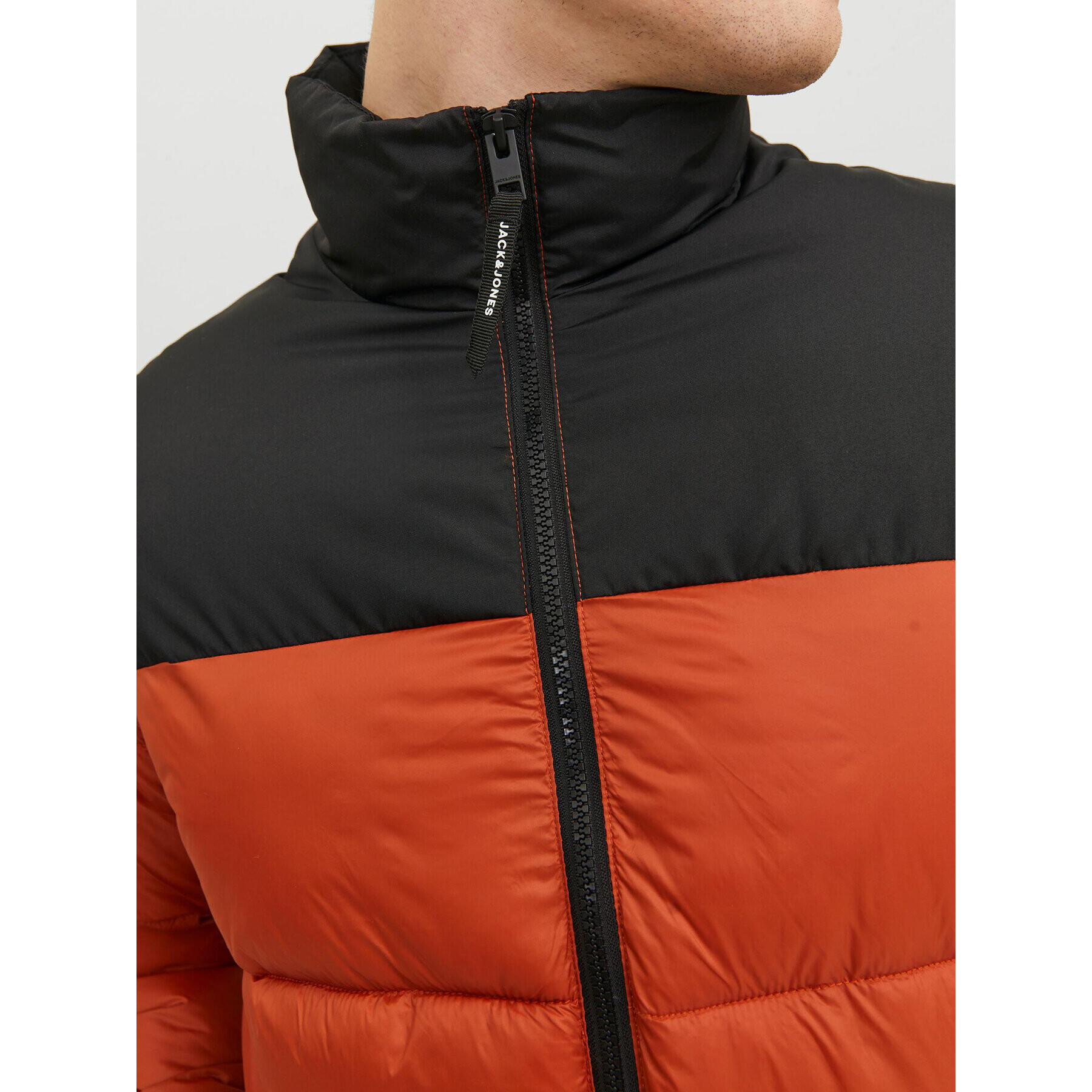 Jack&Jones Vatovaná bunda 12235860 Oranžová Regular Fit - Pepit.cz