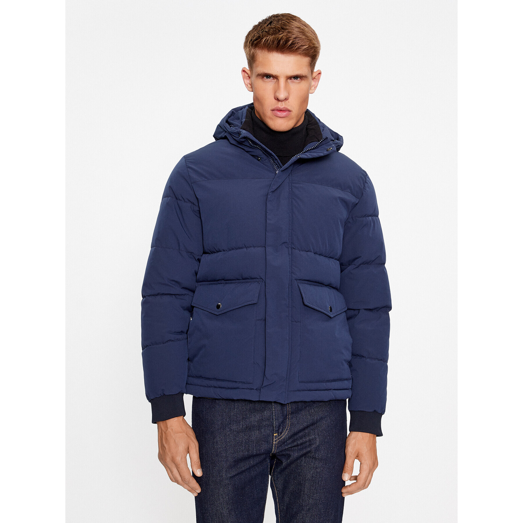 Jack&Jones Vatovaná bunda 12236040 Tmavomodrá Regular Fit - Pepit.cz