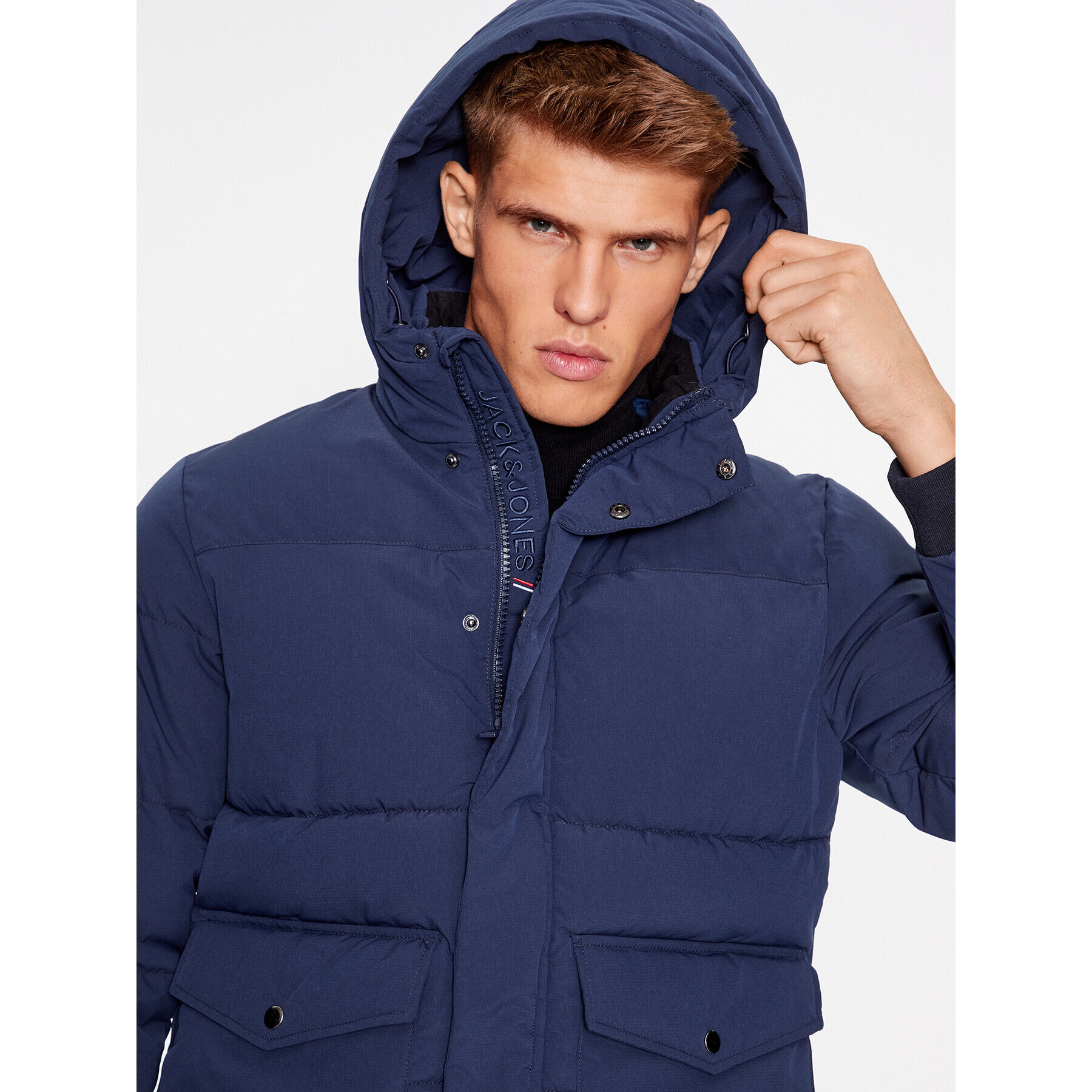 Jack&Jones Vatovaná bunda 12236040 Tmavomodrá Regular Fit - Pepit.cz