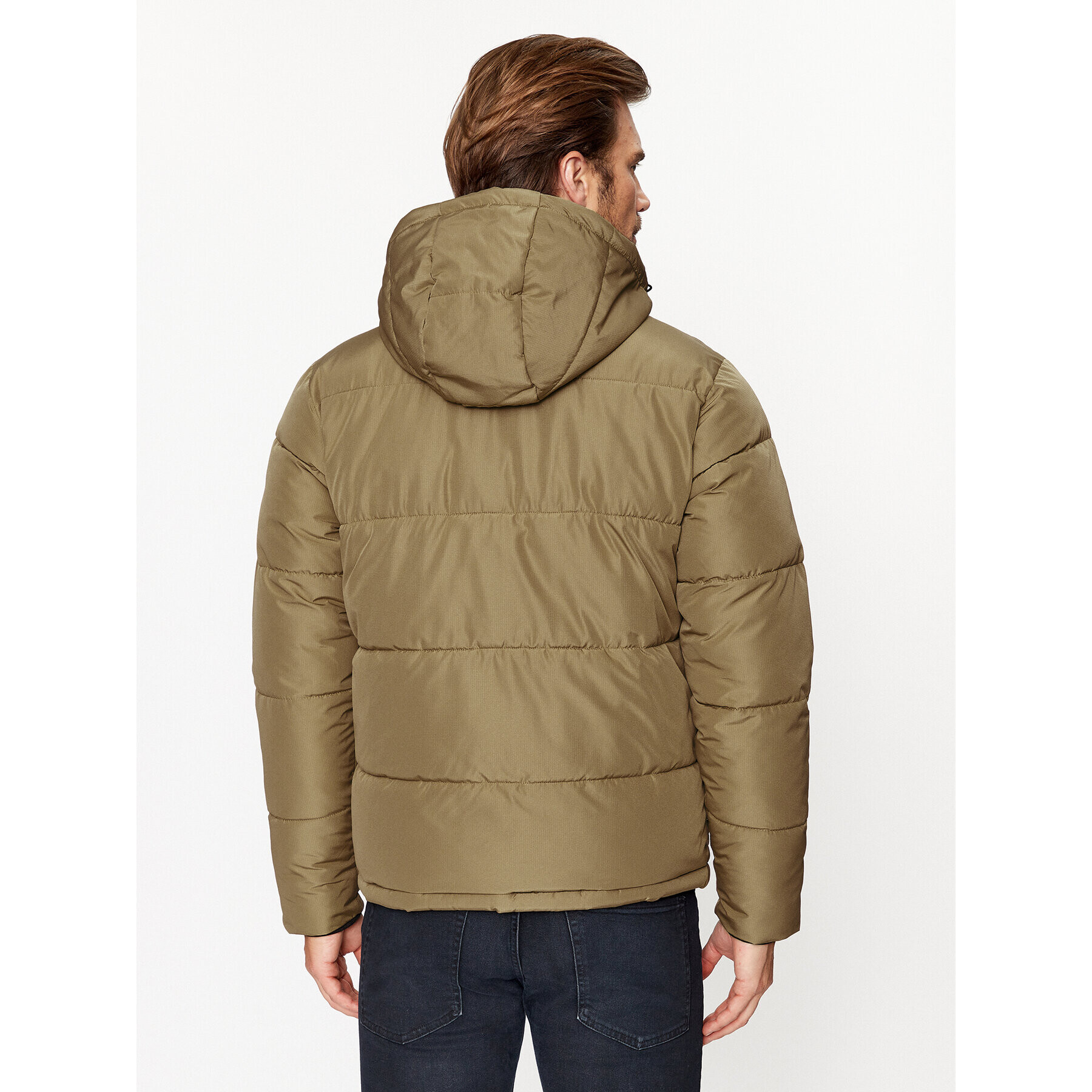 Jack&Jones Vatovaná bunda 12236044 Hnědá Regular Fit - Pepit.cz