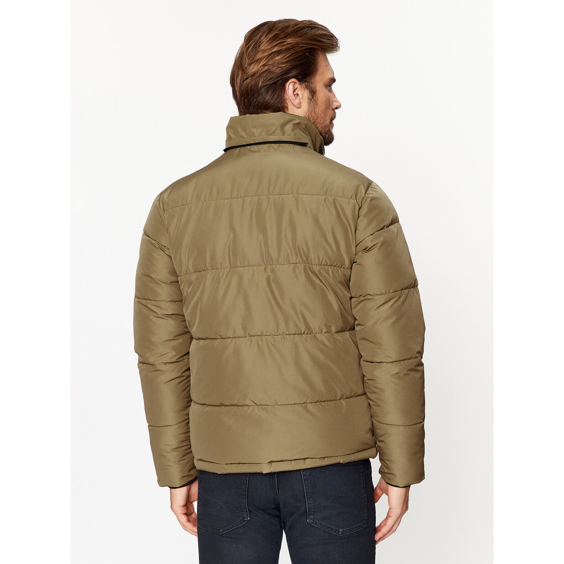 Jack&Jones Vatovaná bunda 12236044 Hnědá Regular Fit - Pepit.cz