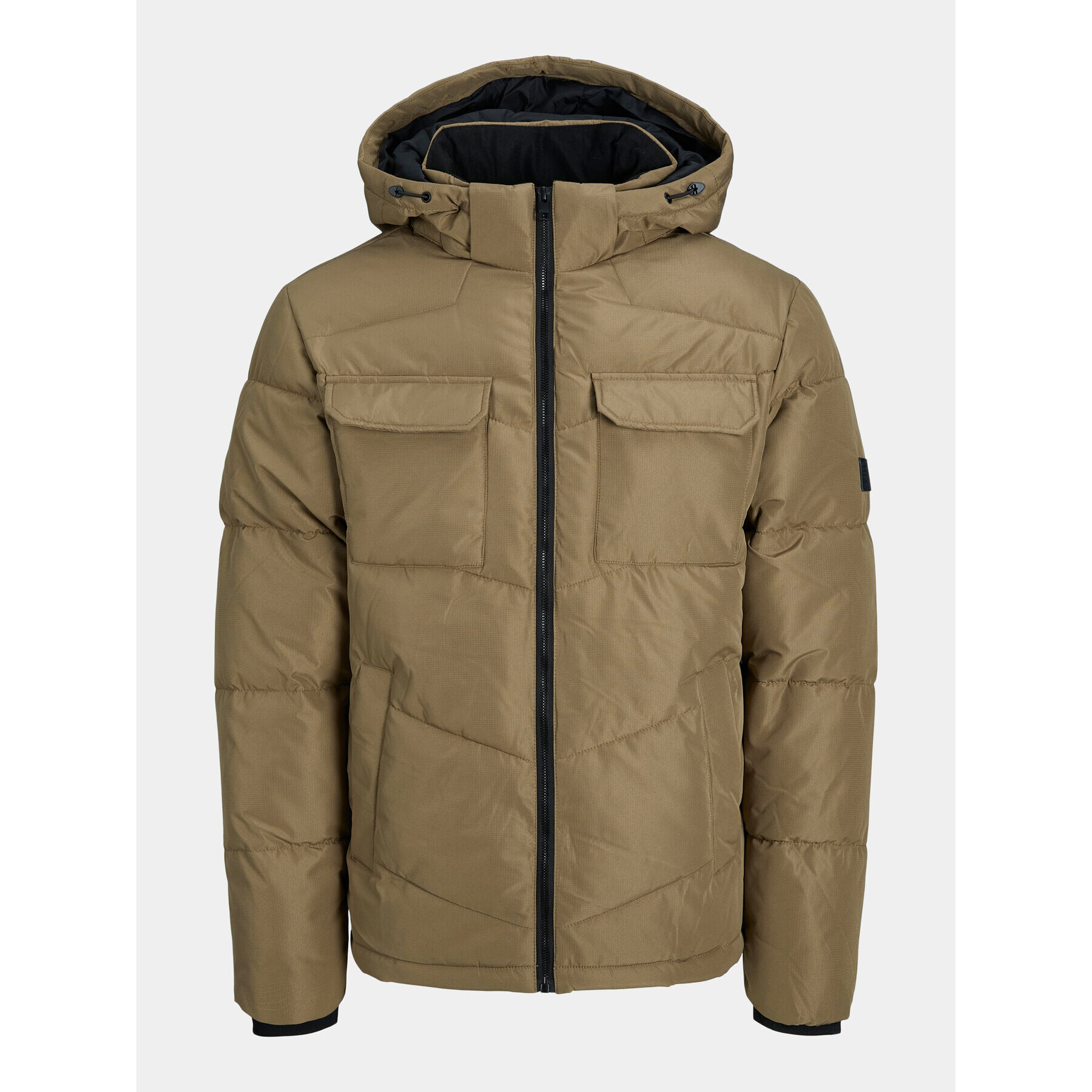 Jack&Jones Vatovaná bunda 12236044 Hnědá Regular Fit - Pepit.cz