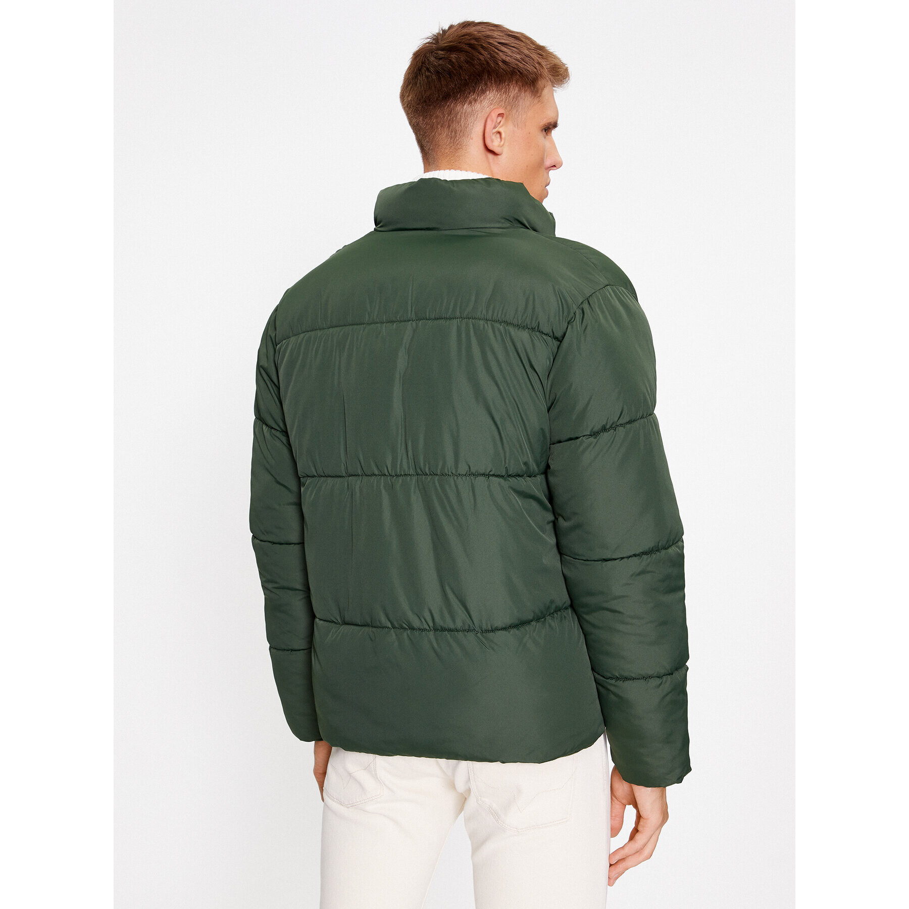 Jack&Jones Vatovaná bunda 12238745 Zelená Regular Fit - Pepit.cz