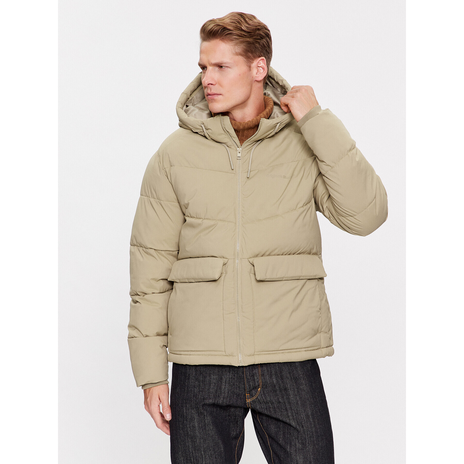 Jack&Jones Vatovaná bunda 12238849 Béžová Regular Fit - Pepit.cz