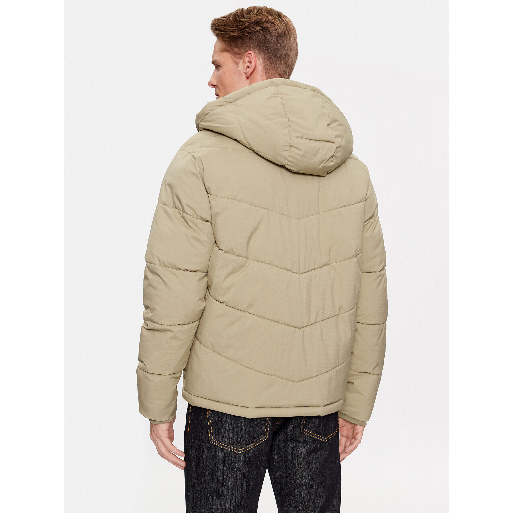 Jack&Jones Vatovaná bunda 12238849 Béžová Regular Fit - Pepit.cz