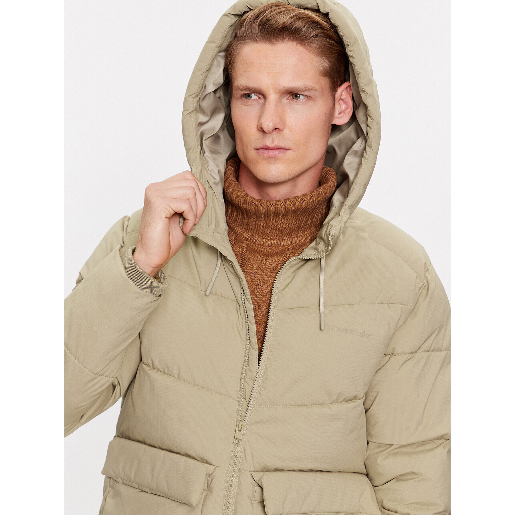 Jack&Jones Vatovaná bunda 12238849 Béžová Regular Fit - Pepit.cz